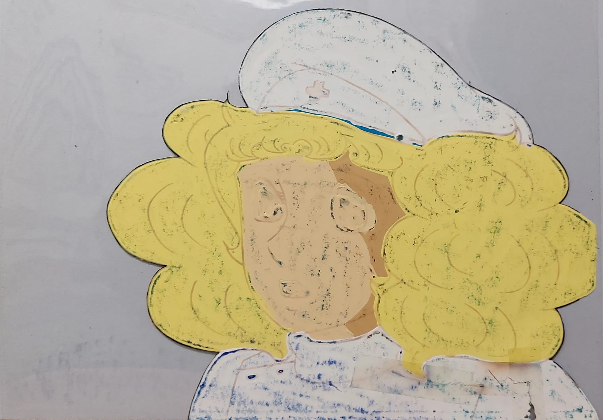 Candy Candy Original Cel & Background (Candice White)