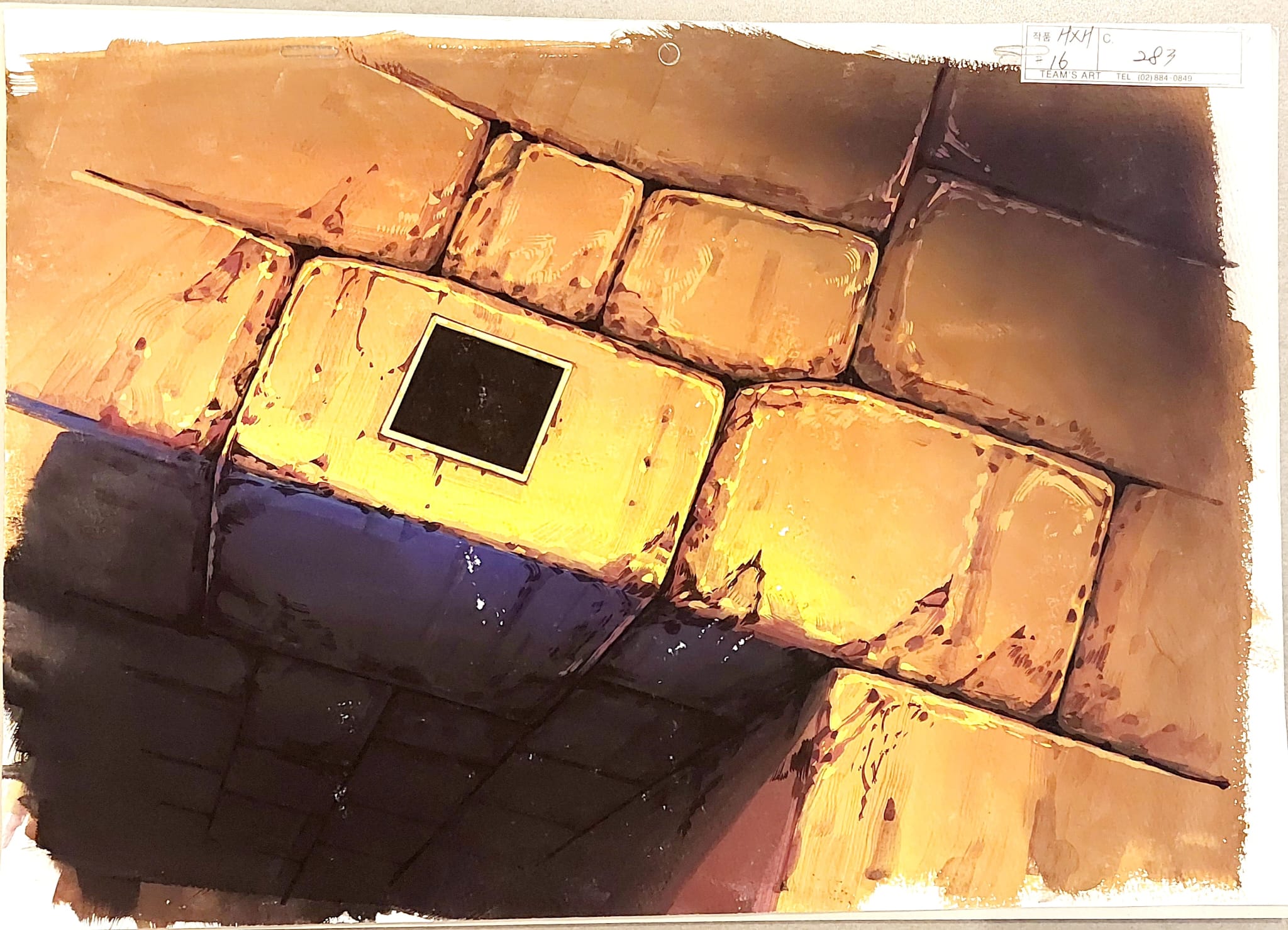 Hunter x Hunter Original Cel & Background (Kurapika)