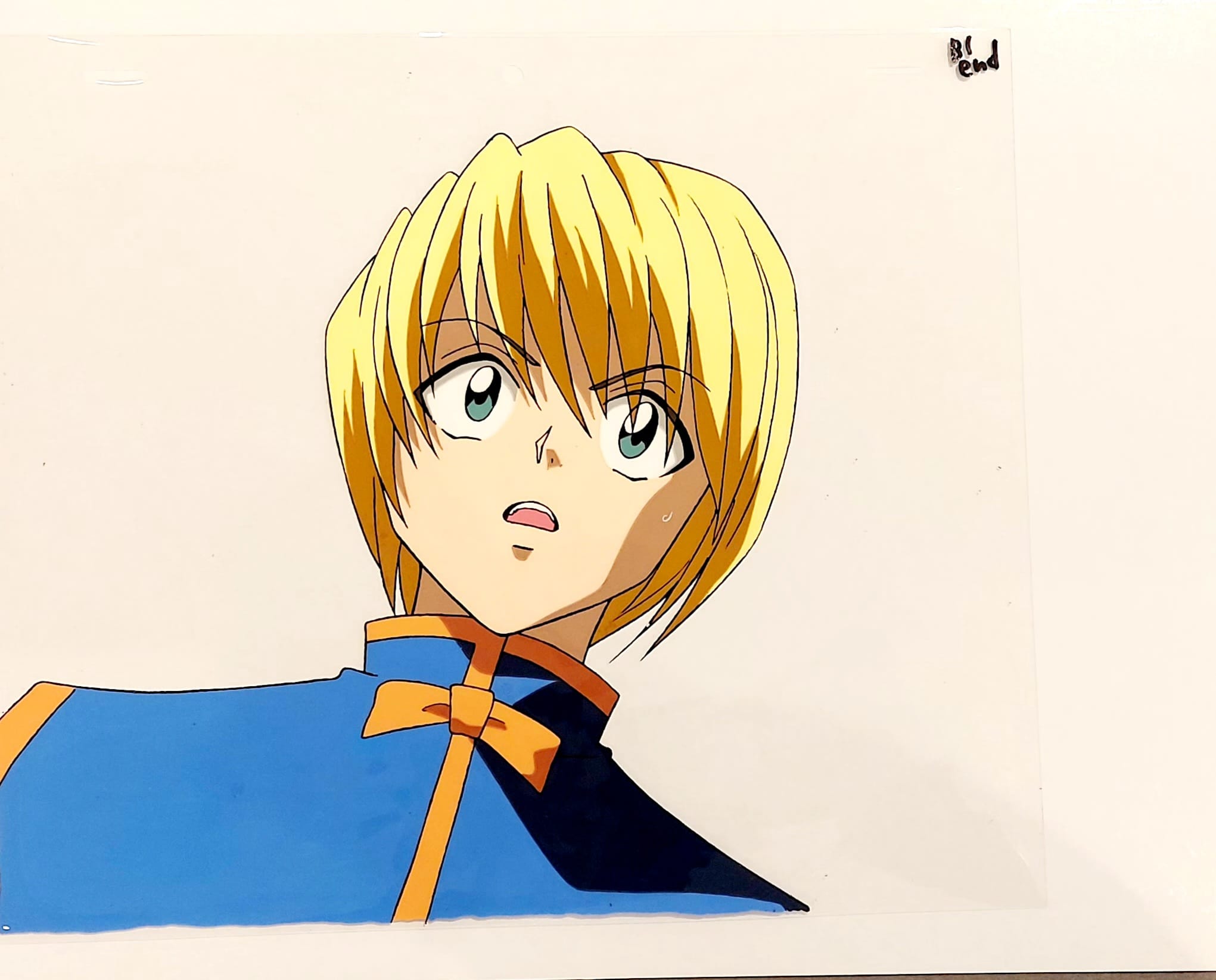 Hunter x Hunter Original Cel & Background (Kurapika)