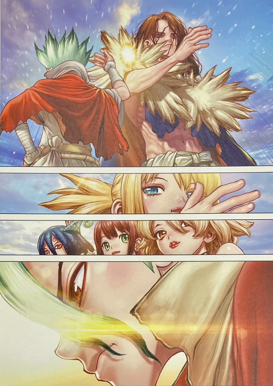 Dr. Stone Limited reproduction (Senku, Tsukasa, Kohaku and others)