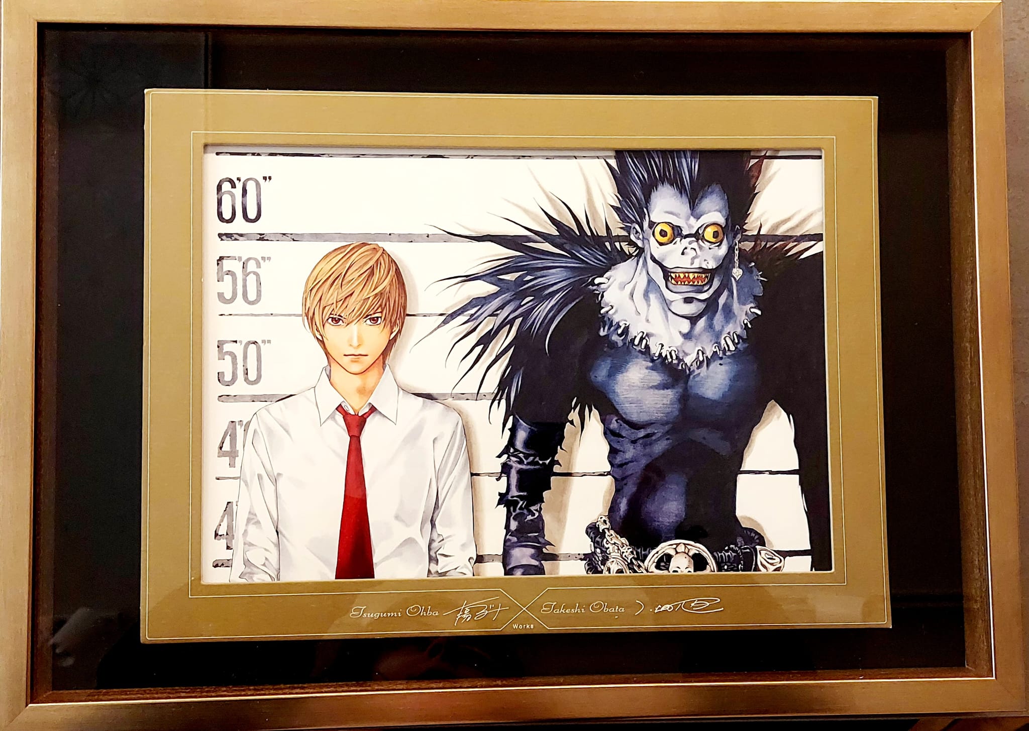 Death Note Limited Print (Light & Ryuk)