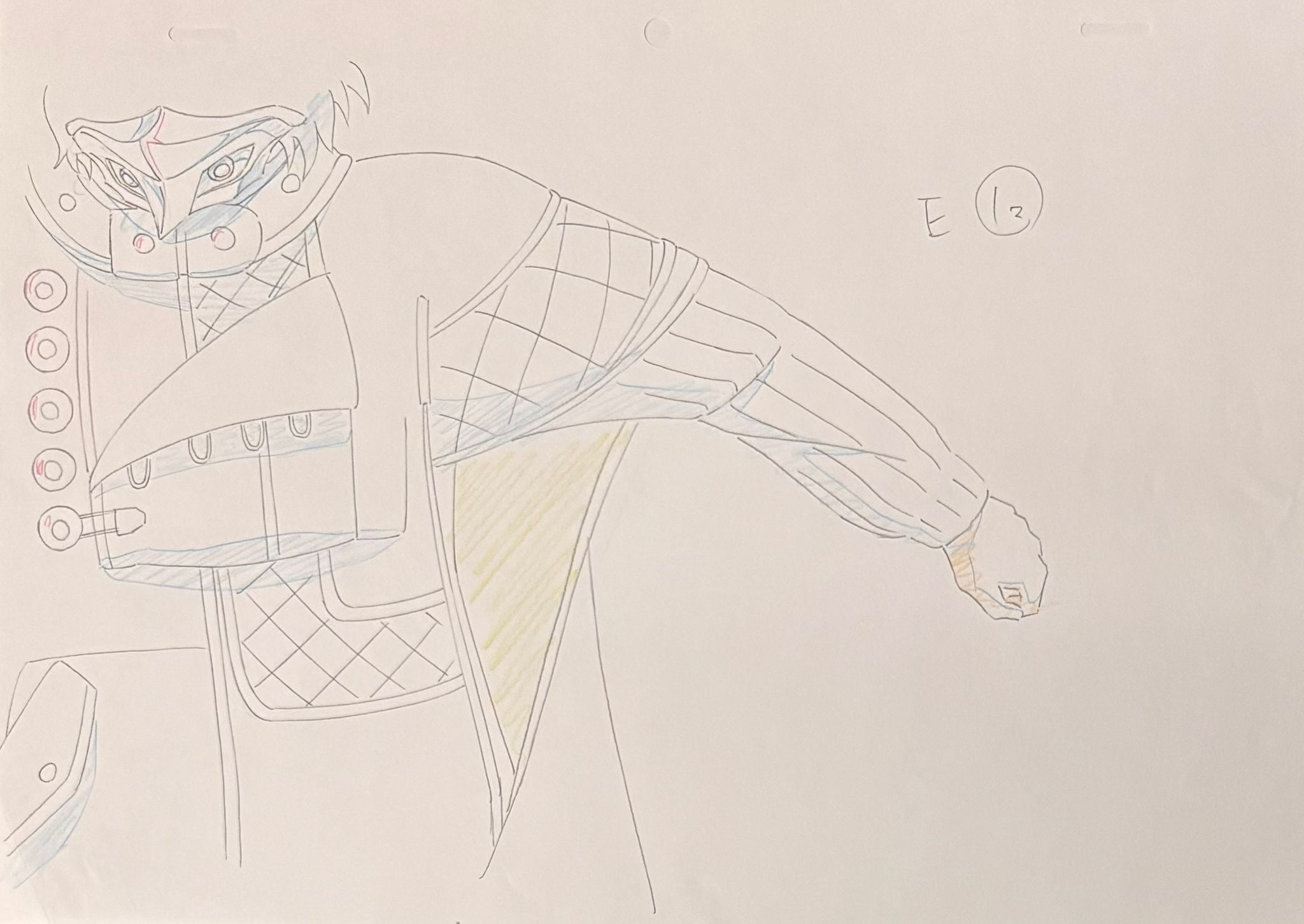 Tokyo Ghoul Original Sketch (Kirishima Ayato)