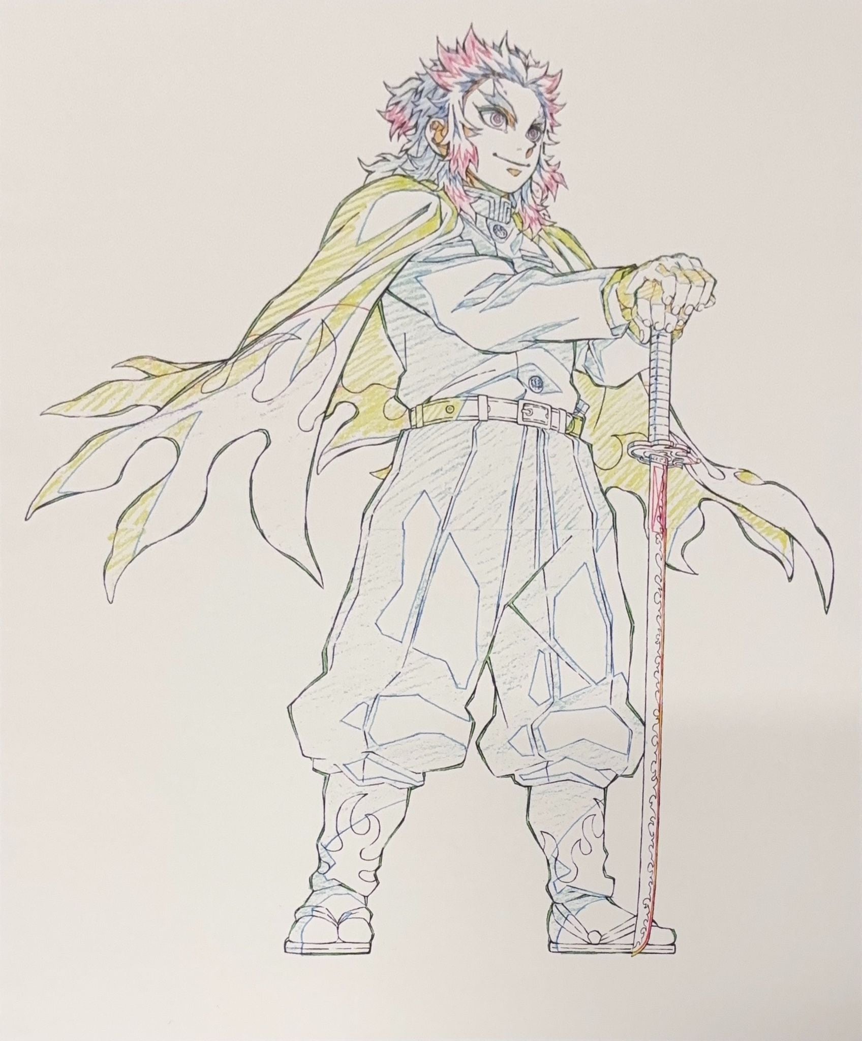 Demon Slayer Limited Reproduction (Rengoku Kyojuro)