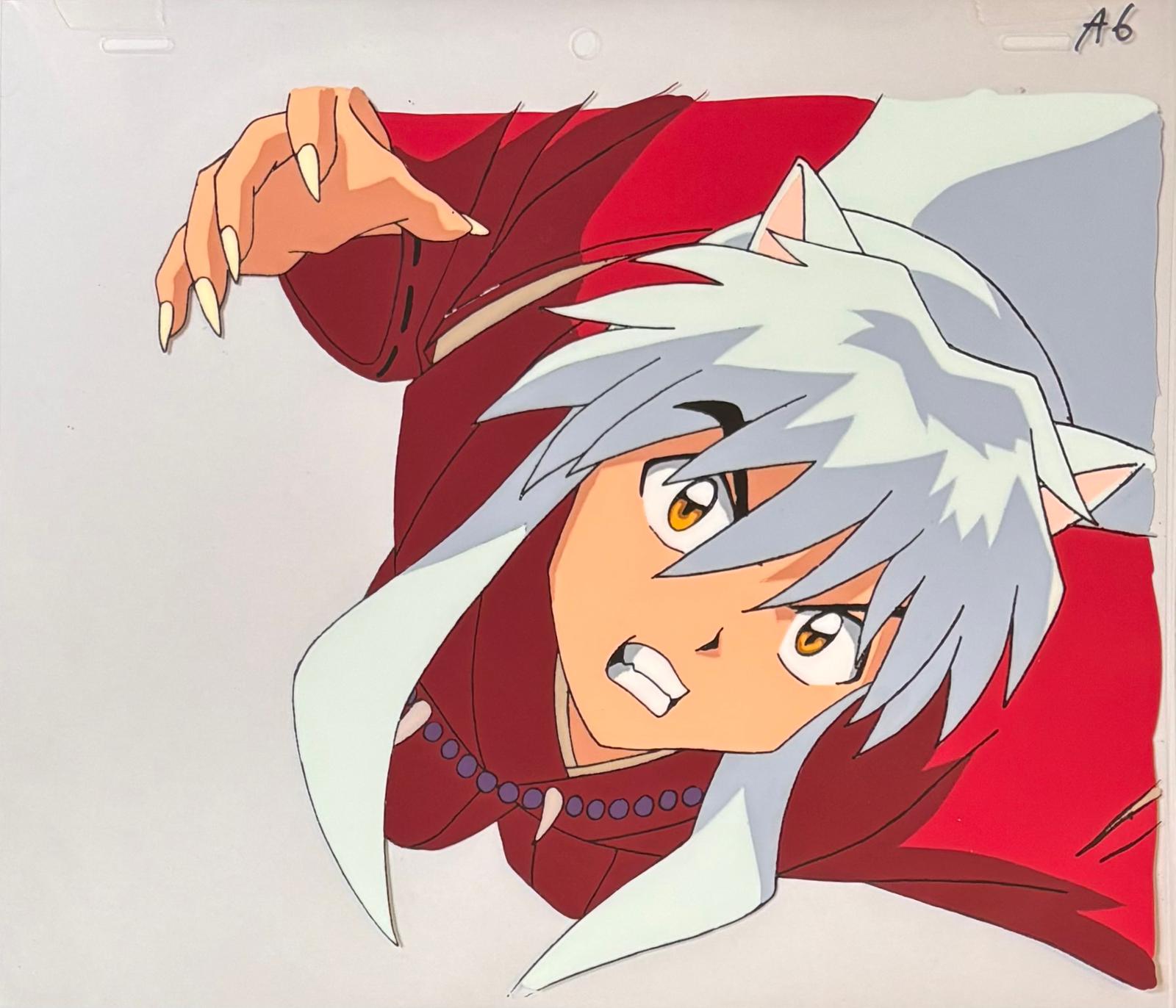 Cel y dibujo original de Inuyasha (Inuyasha)