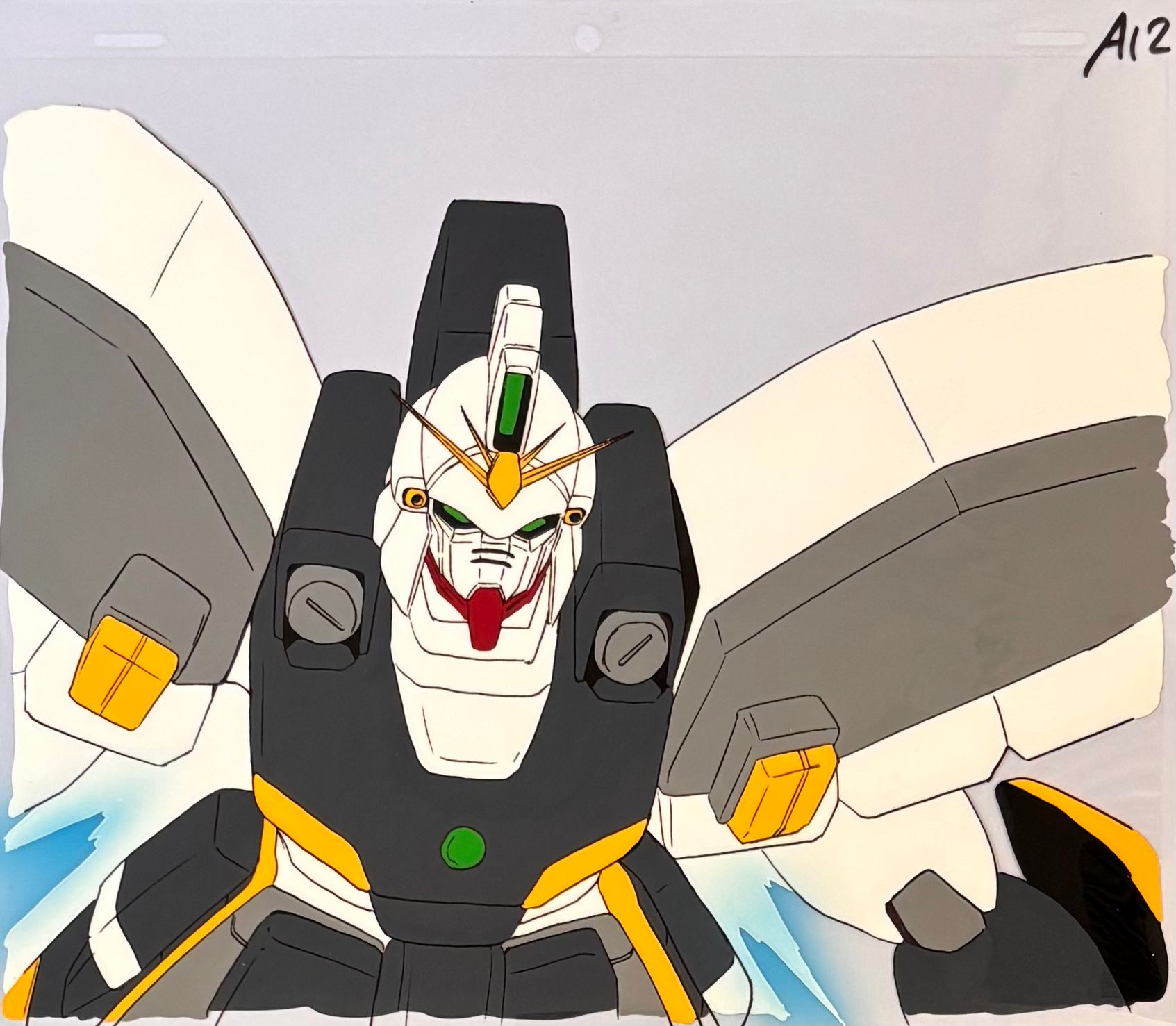 Mobile Suit Gundam Wing Original Cel & Drawing (Gundam Sandrock)