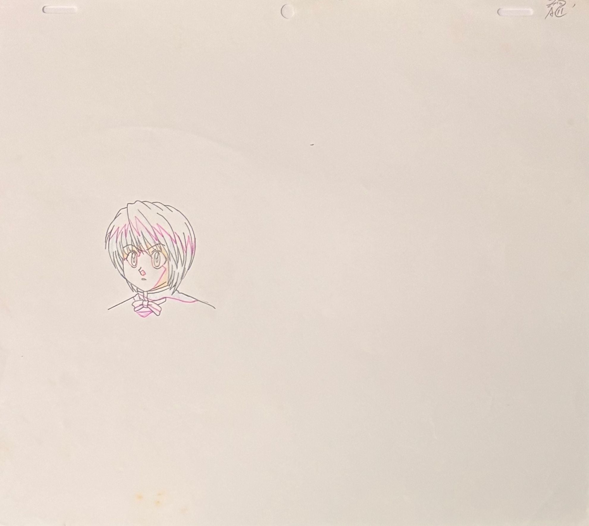 Hunter x Hunter Original Cel, Drawing & Background (Leorio, Gon & Kurapika)