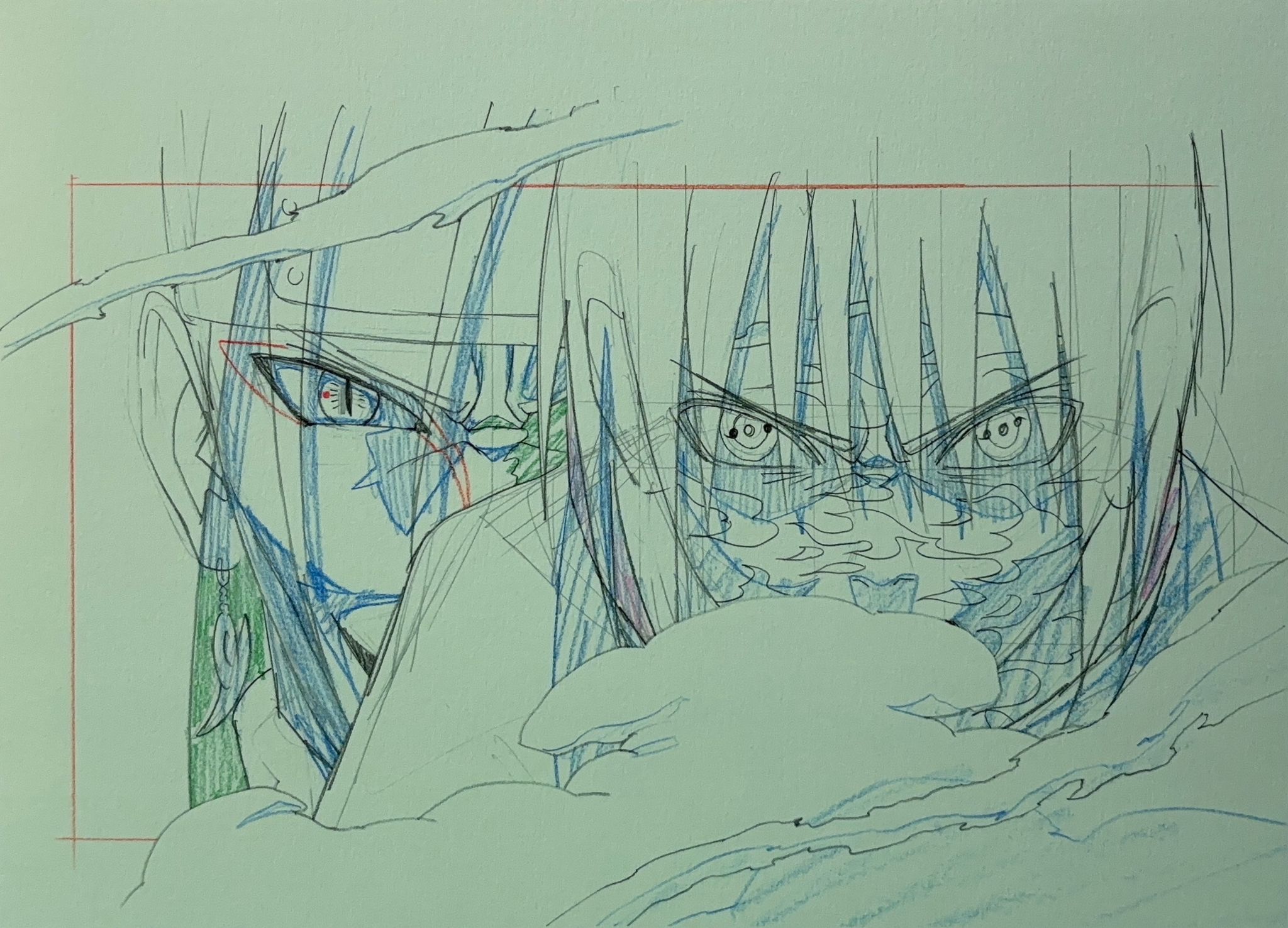 Naruto Limited Reproduction (Sasuke Uchiha & Orochimaru)