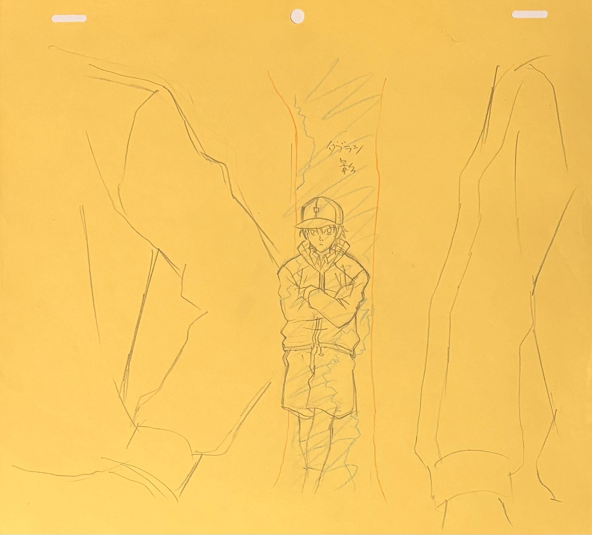 The Prince of Tennis Original Drawing (Echizen Ryoma) 3-page set