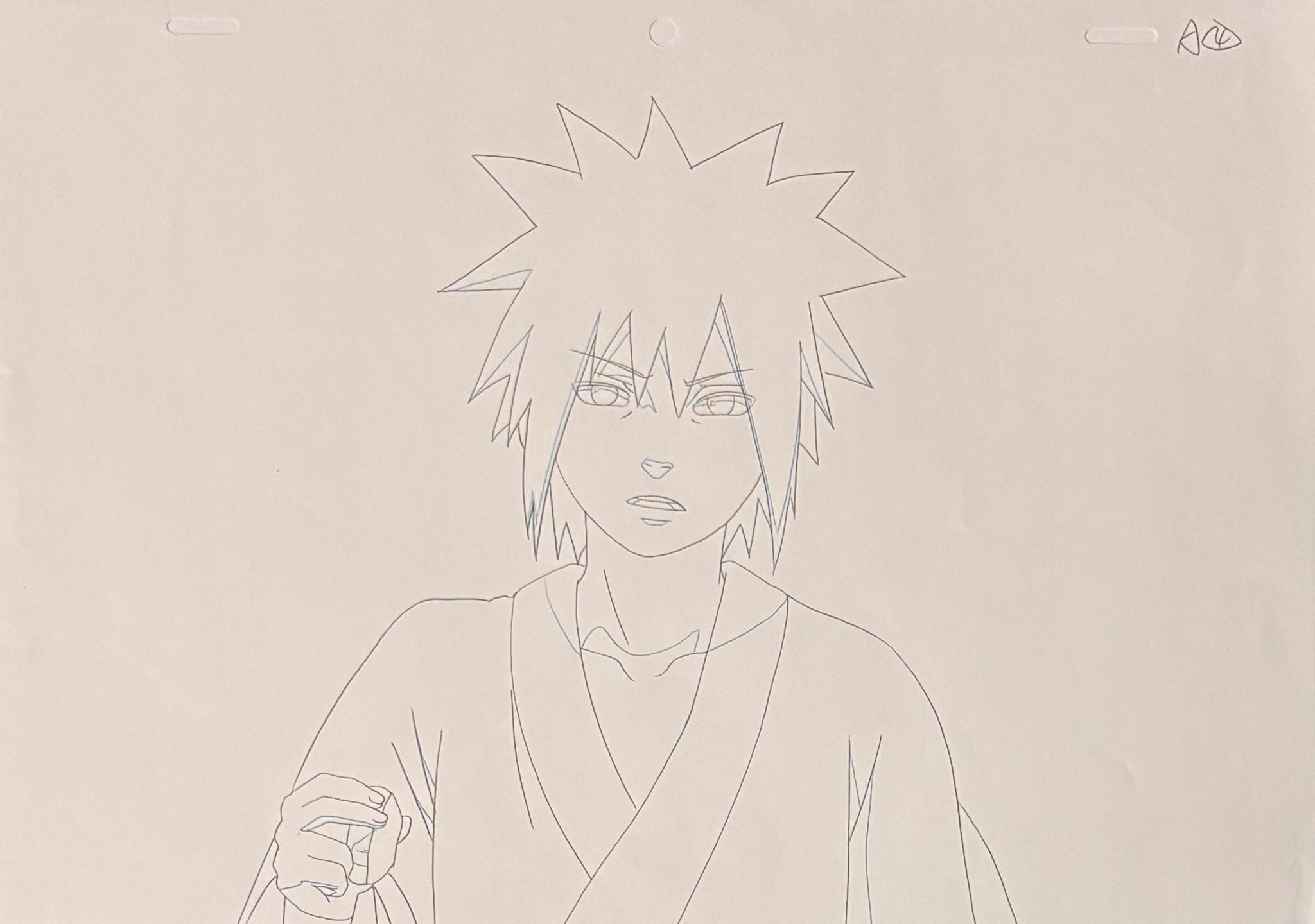 Naruto Original Drawing (Uchiha Madara)