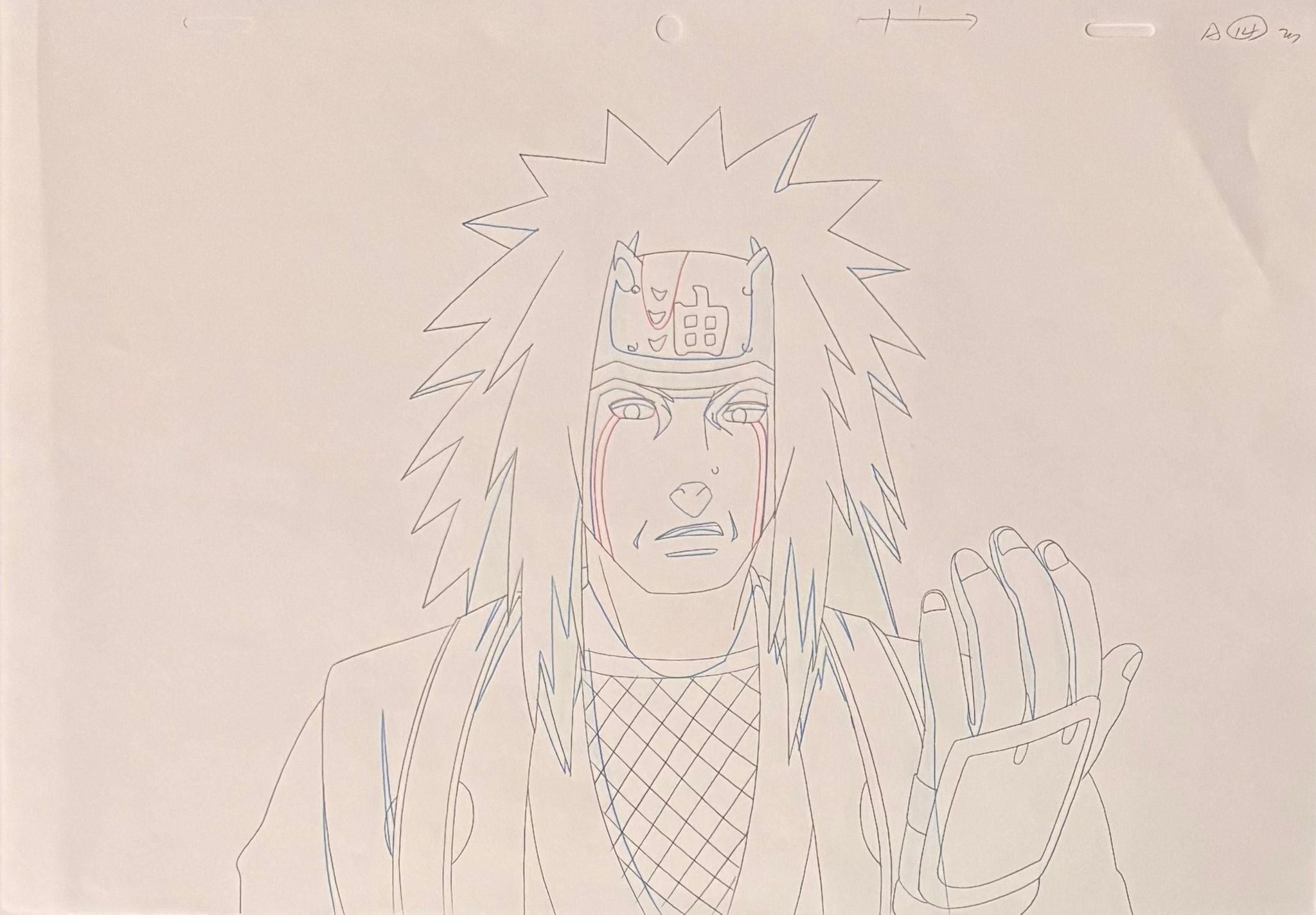 Naruto Original Drawing (Jiraya)