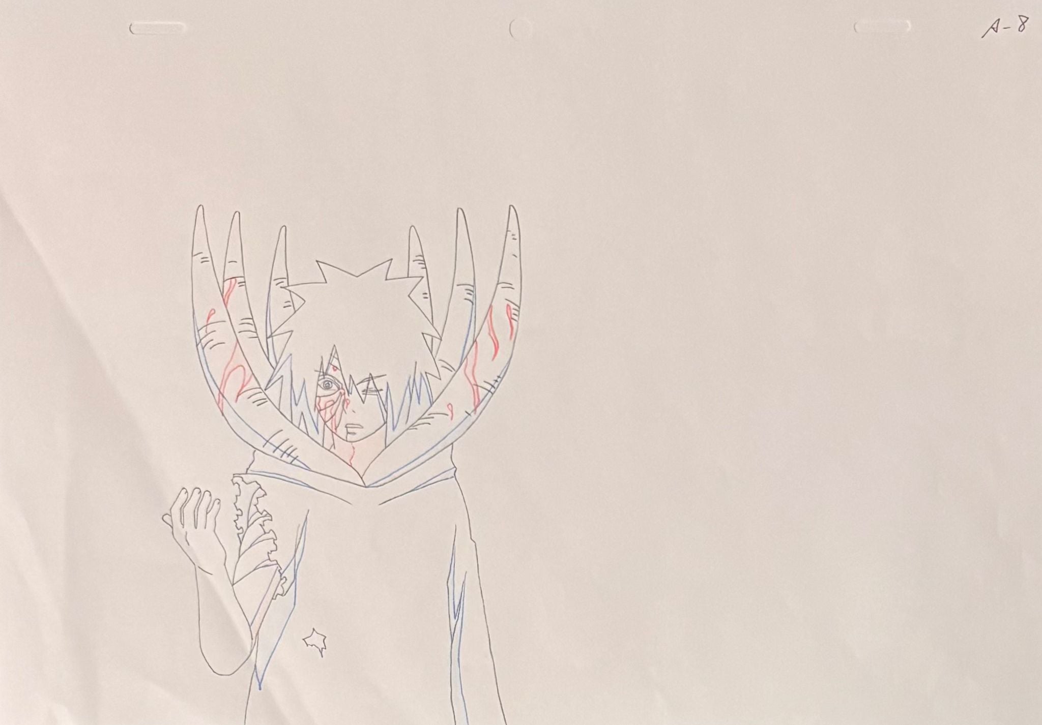 Naruto Original Drawing (Uchiha Obito)