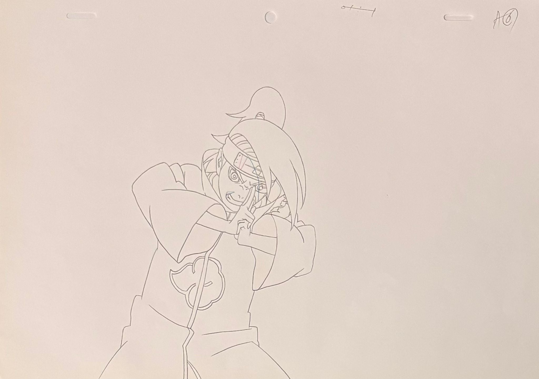 Naruto Original Drawing (Deidara)