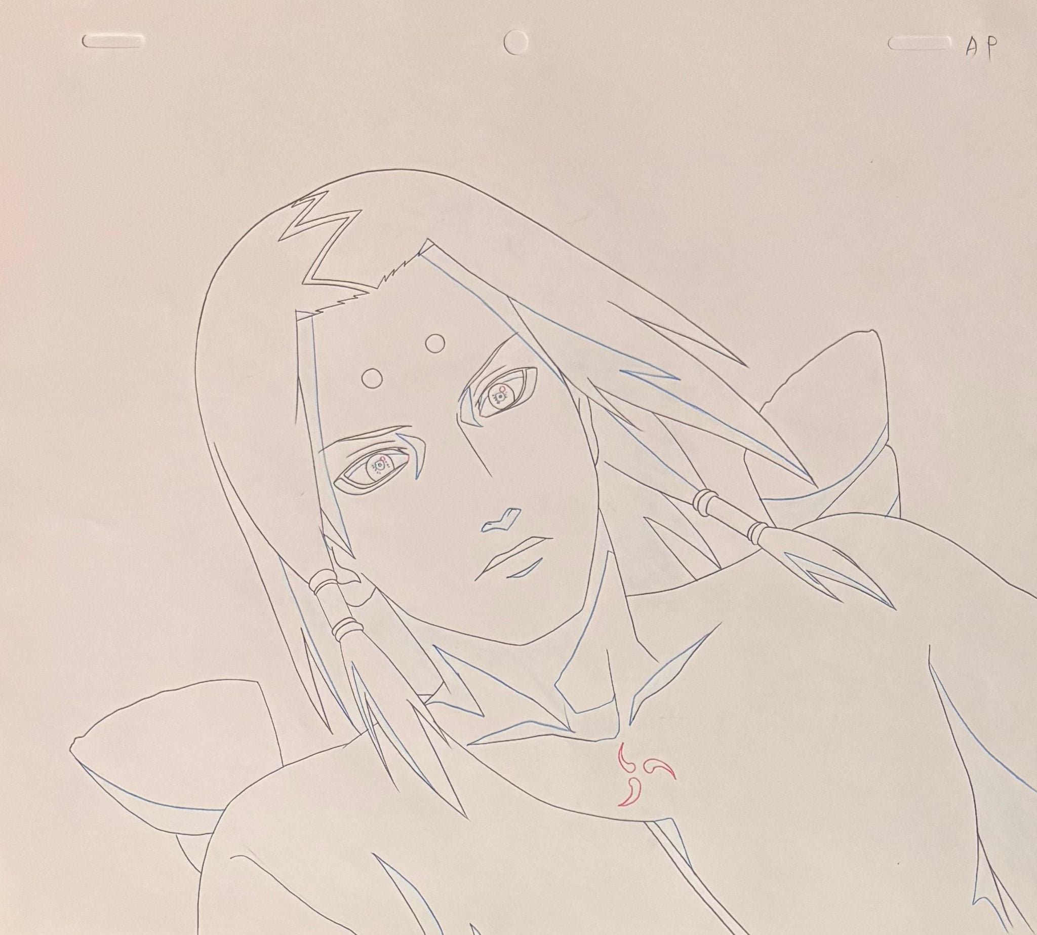 Naruto Original Drawing (Kimimaro)