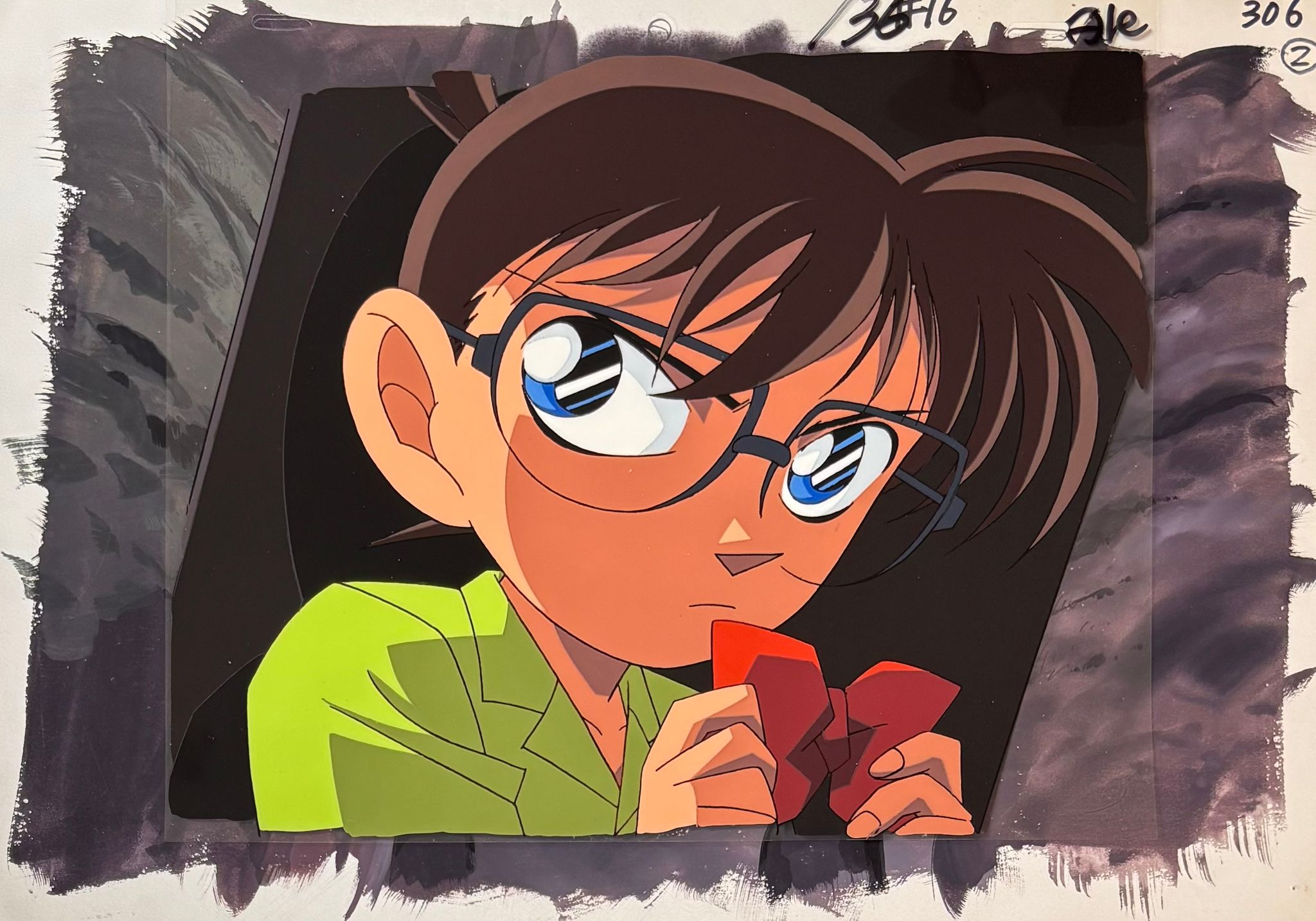 Detective Conan Original Cel & Drawing (Edogawa Conan)