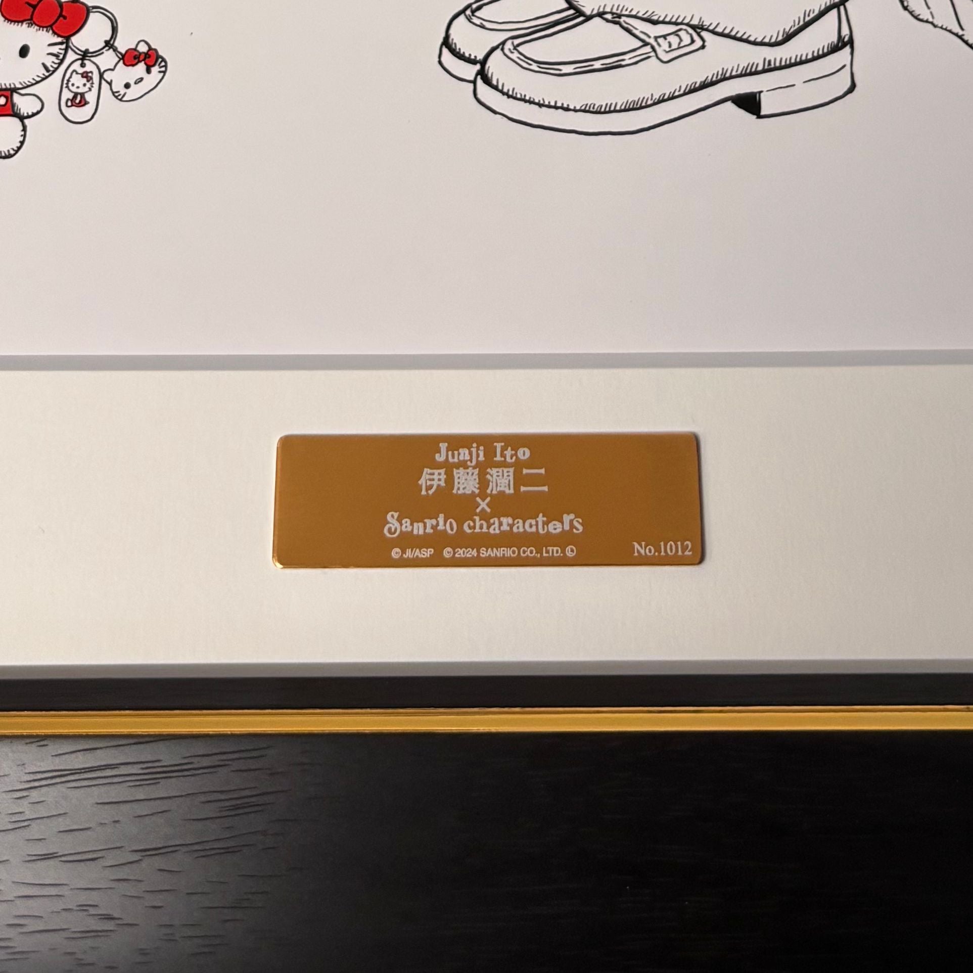 Junji Ito X Hello Kitty Limited Reproduction No. 1012 (Tomie & Hello Kitty)