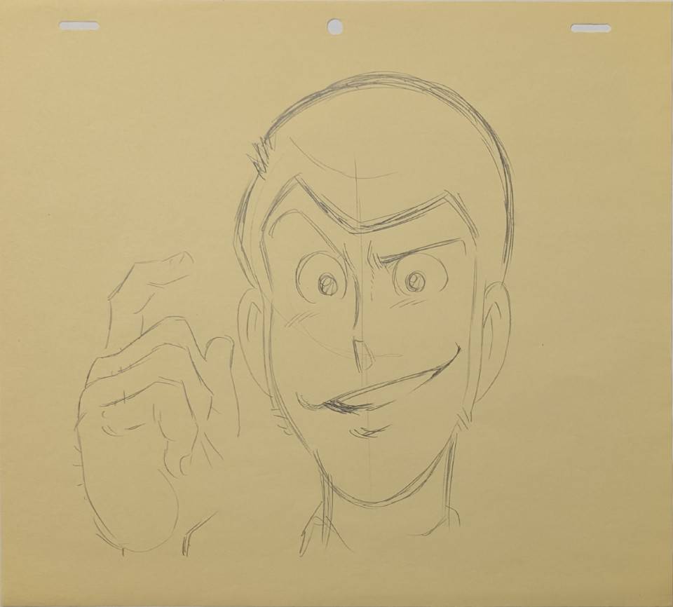 Lupin III Original Sketch (Lupin III) -3 Page Set