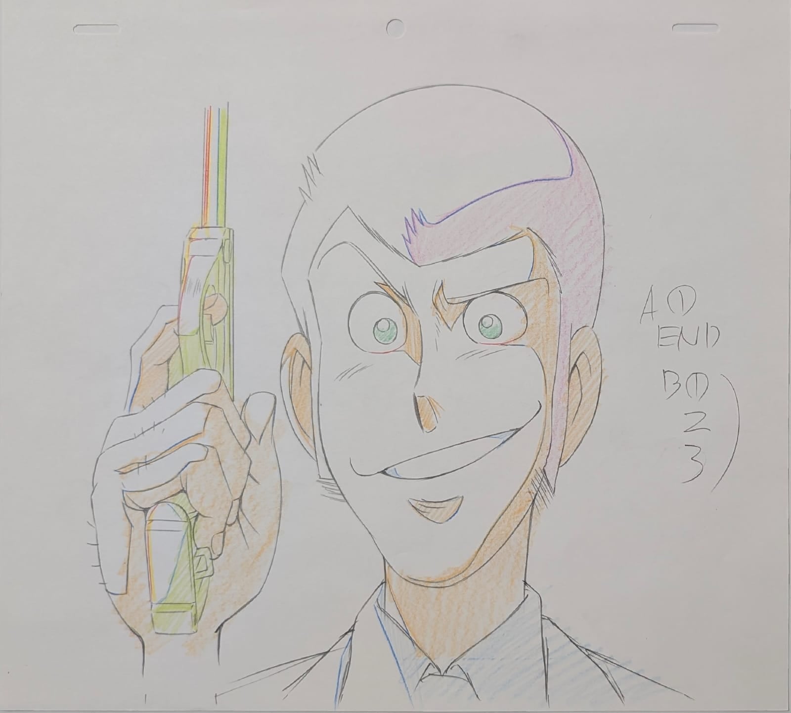 Lupin III Original Sketch (Lupin III) -3 Page Set