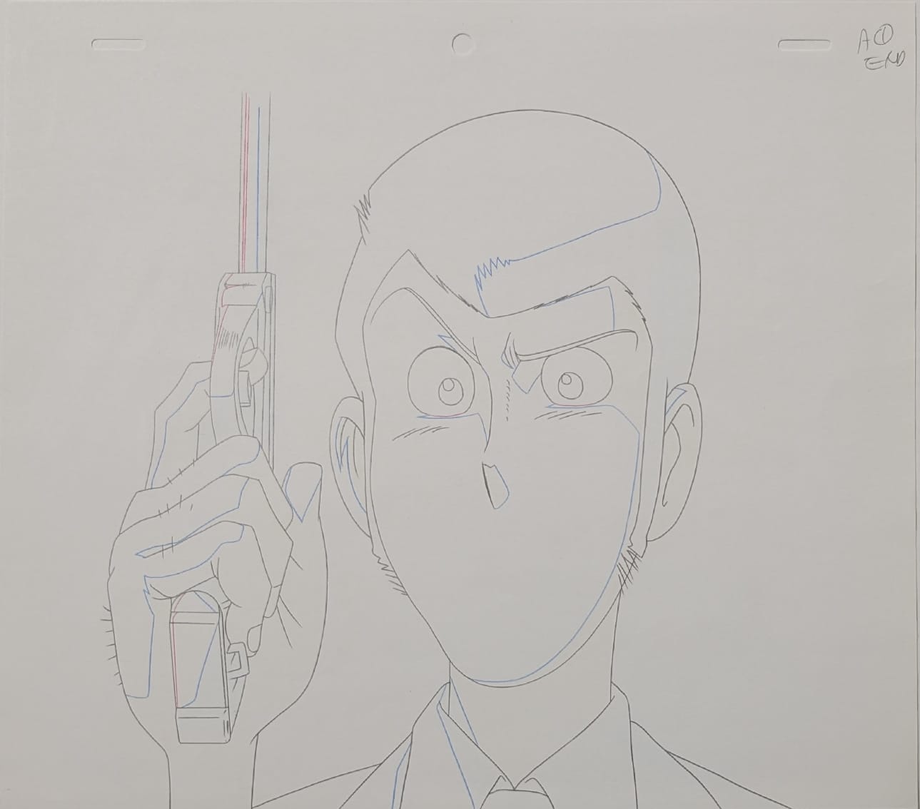 Lupin III Original Sketch (Lupin III) -4 Page Set