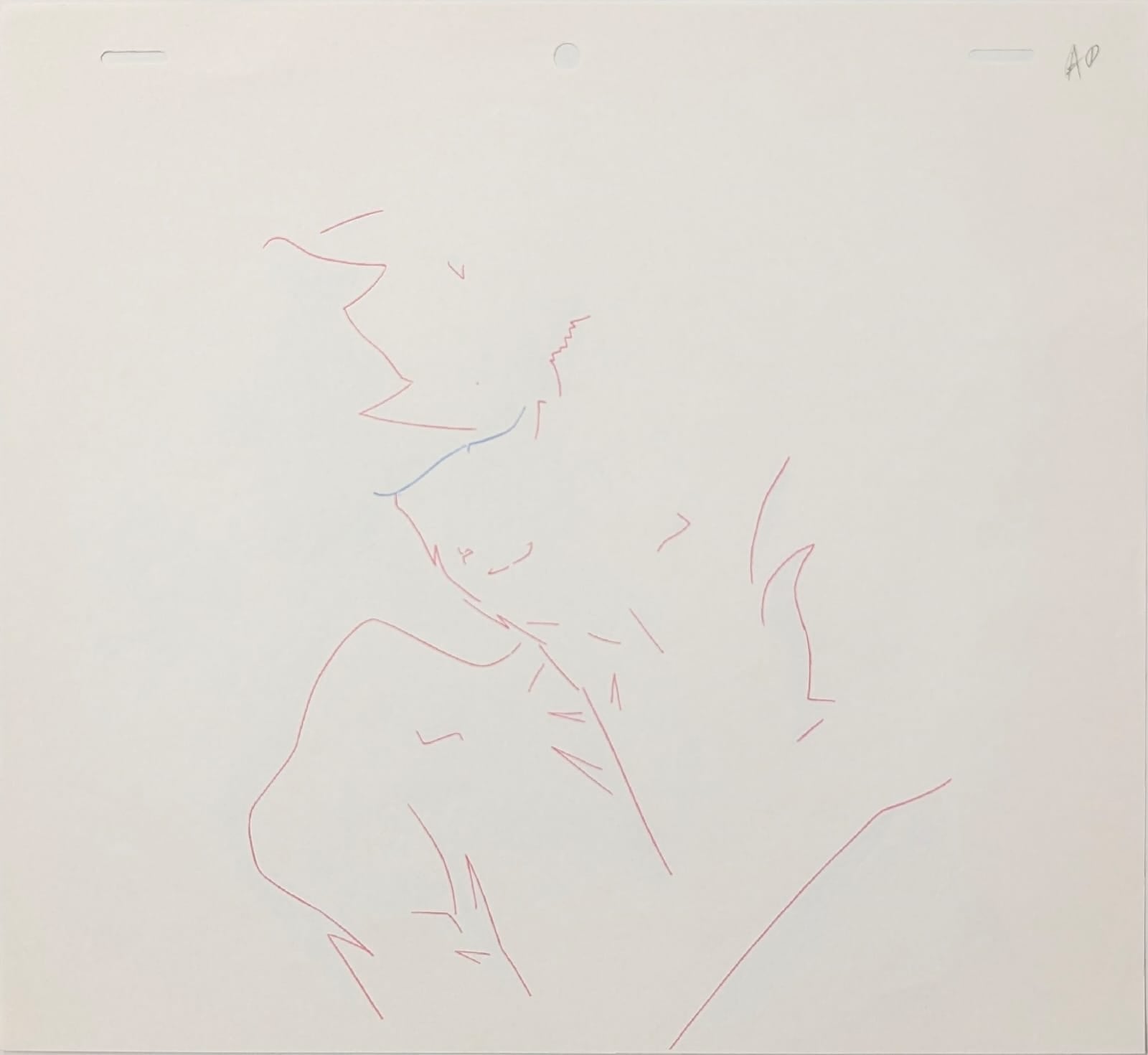 Lupin III Original Sketch (Daisuke Jigen) -6 Page Set