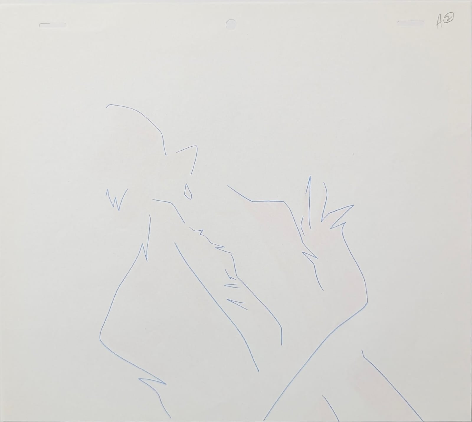 Lupin III Original Sketch (Daisuke Jigen) -6 Page Set