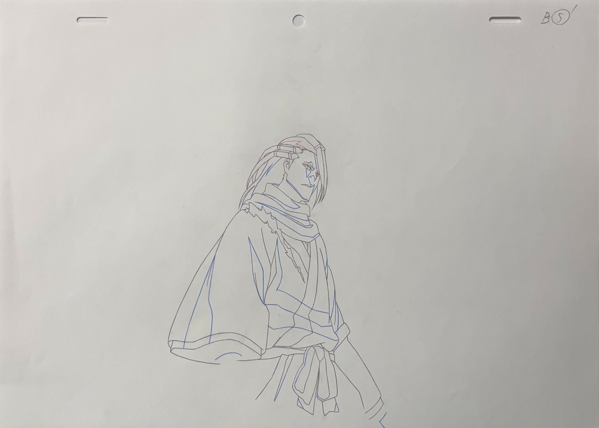 Bleach Original Drawing (Byakuya Kuchiki) 2-page Set