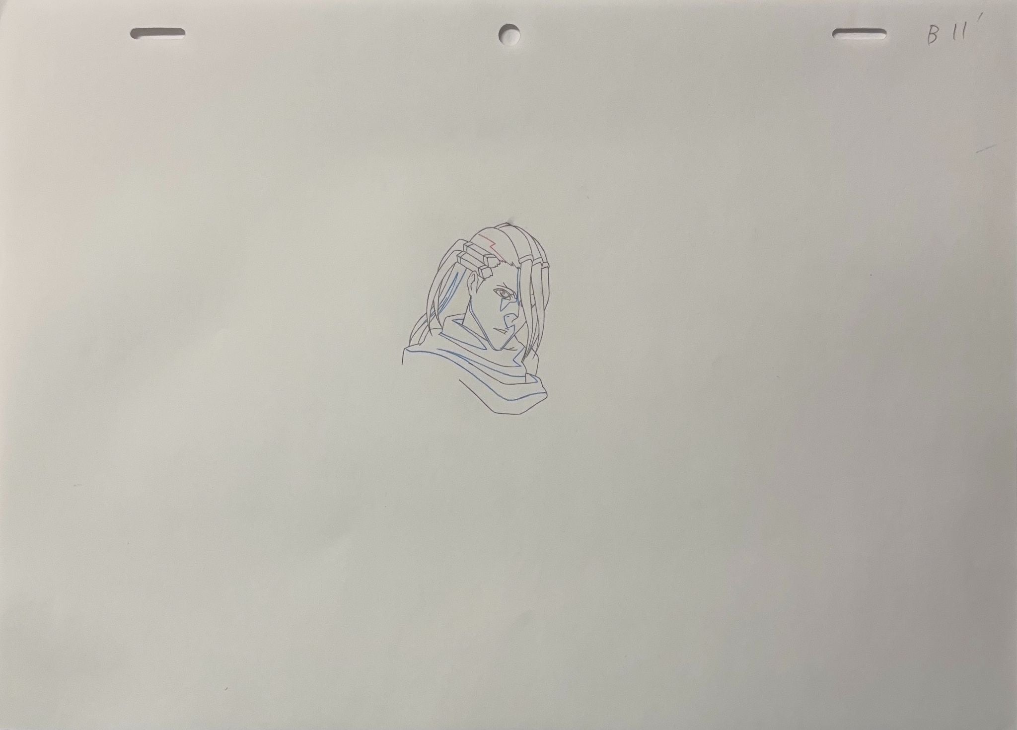 Bleach Original Drawing (Byakuya Kuchiki) 2-page Set