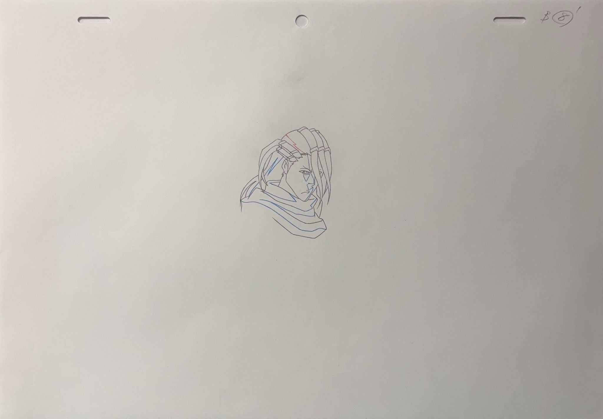 Bleach Original Drawing (Byakuya Kuchiki) 2-page Set
