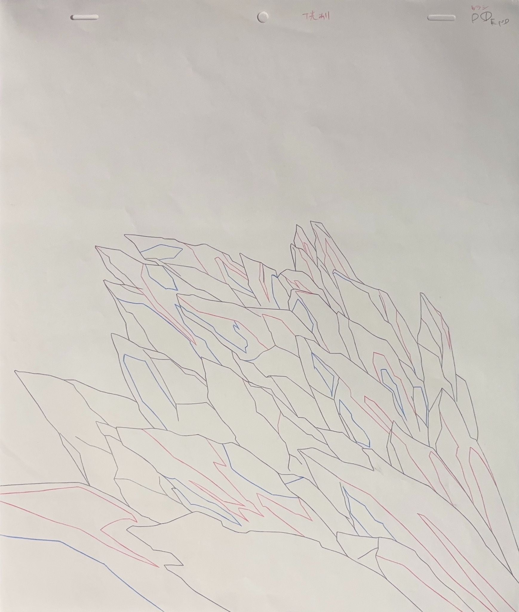 Black Clover Original Drawing (Asta) 7-page Set