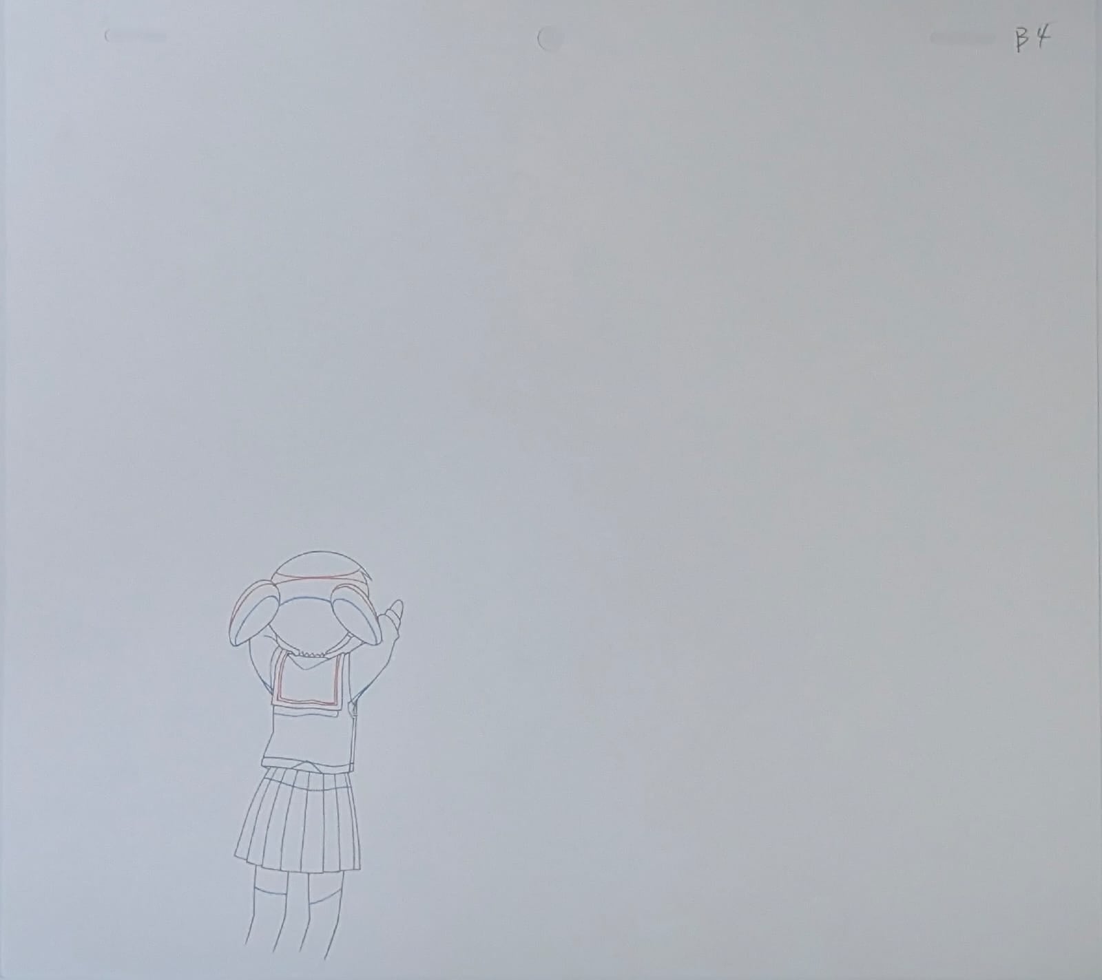 Azumanga Daioh Original Drawing (Mihama Cho) 5-page set