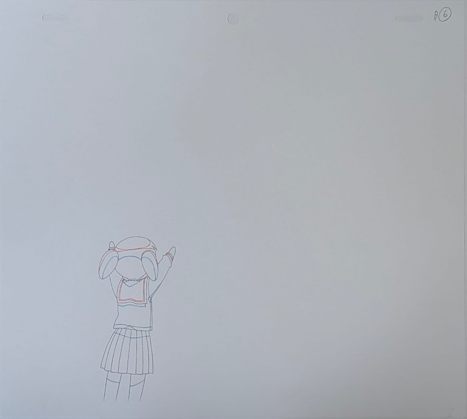 Azumanga Daioh Original Drawing (Mihama Cho) 5-page set