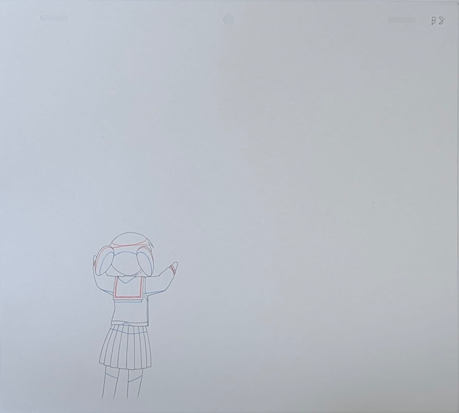 Azumanga Daioh Original Drawing (Mihama Cho) 5-page set