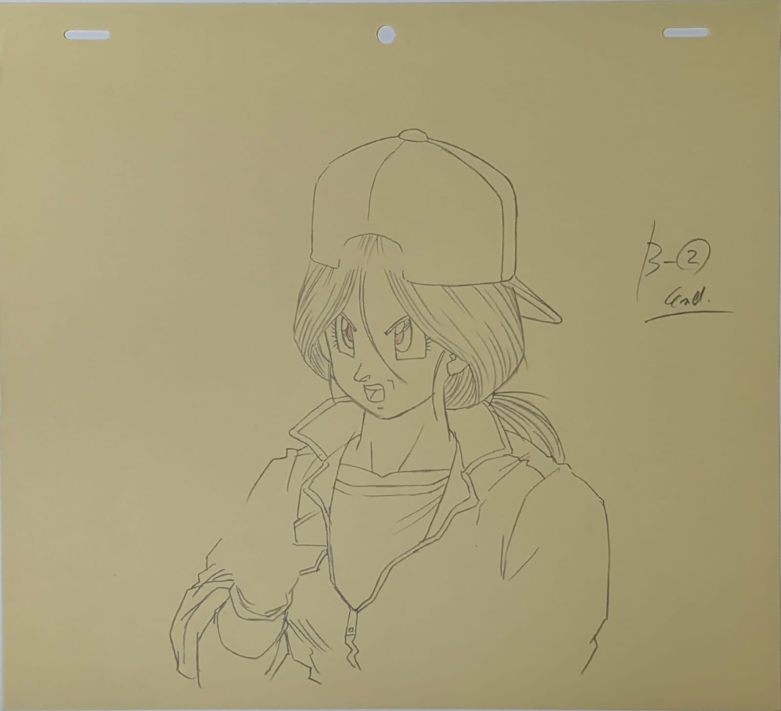 Dragonball Z Original Drawing (Bulma) 4-page set
