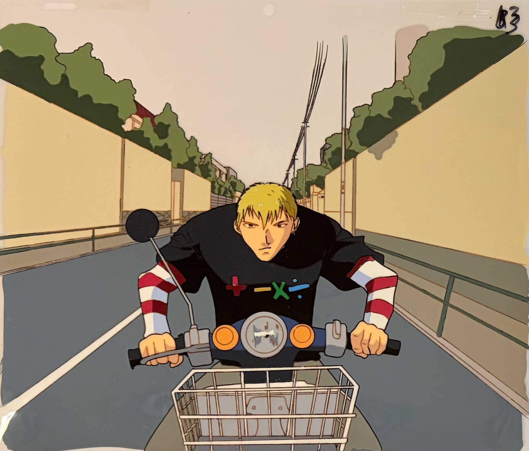 GTO Original Cels & Drawings – 2 Cels / 2 Drawings (Eikichi Onizuka)