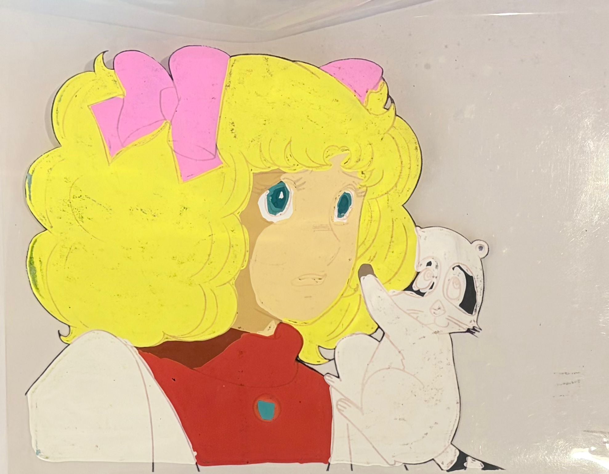 Candy Candy Original Cel & Background (Candice White)