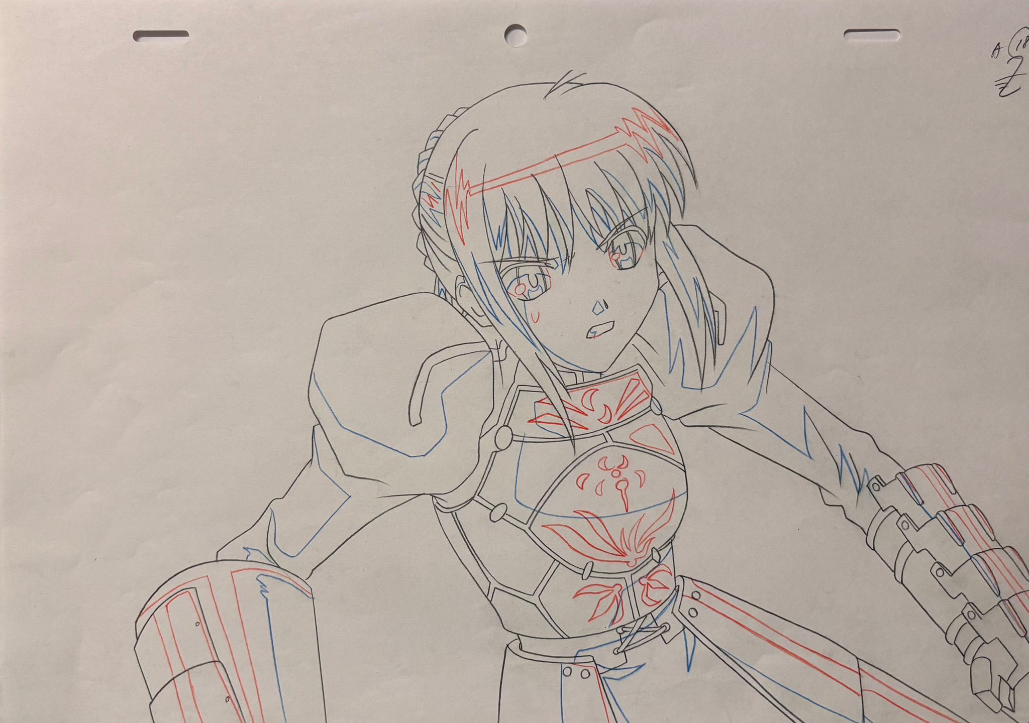 Fate/stay night 2006 Original Drawing (Artoria Pendragon)