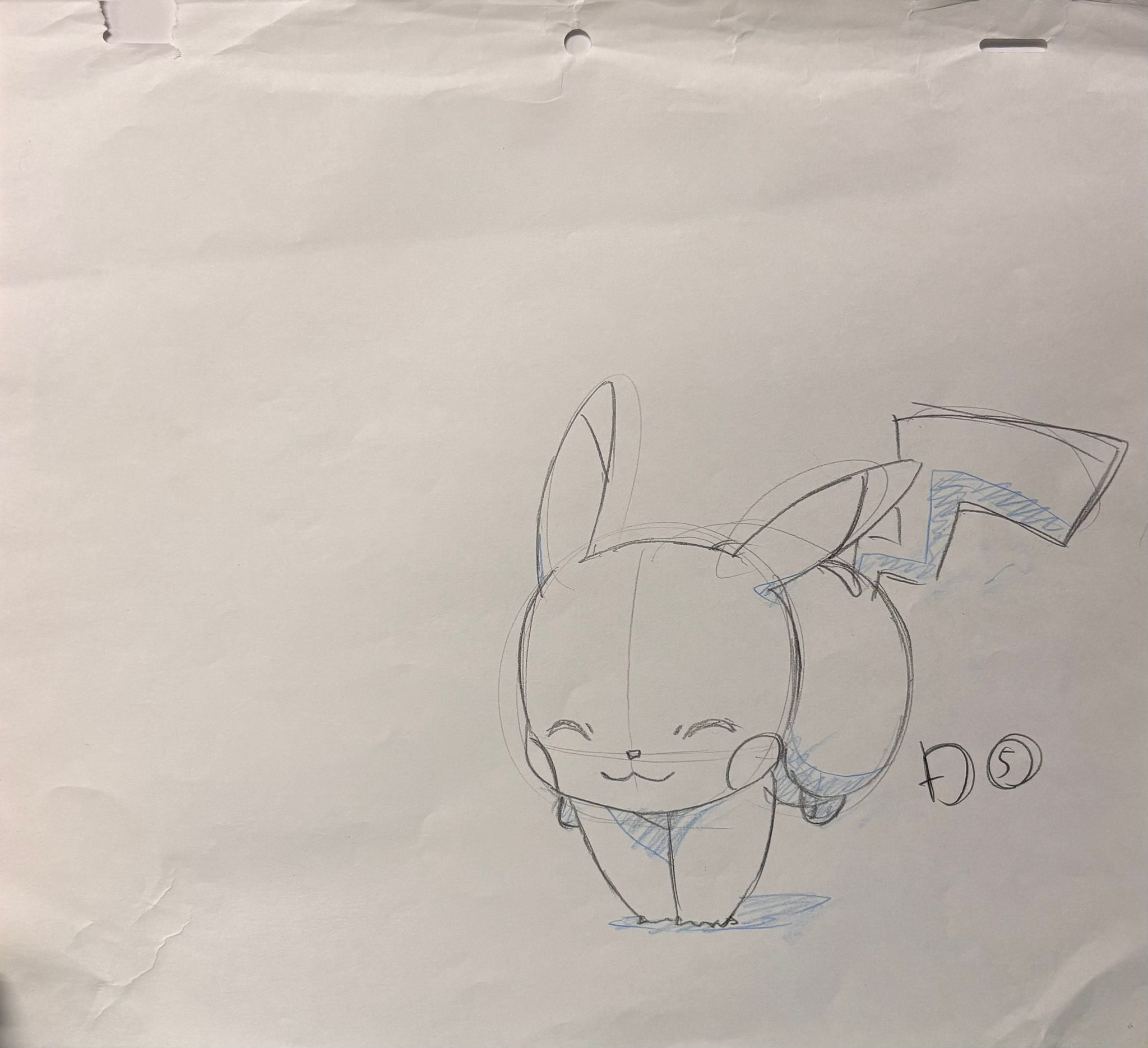Pokémon Original Drawing (Pikachu)
