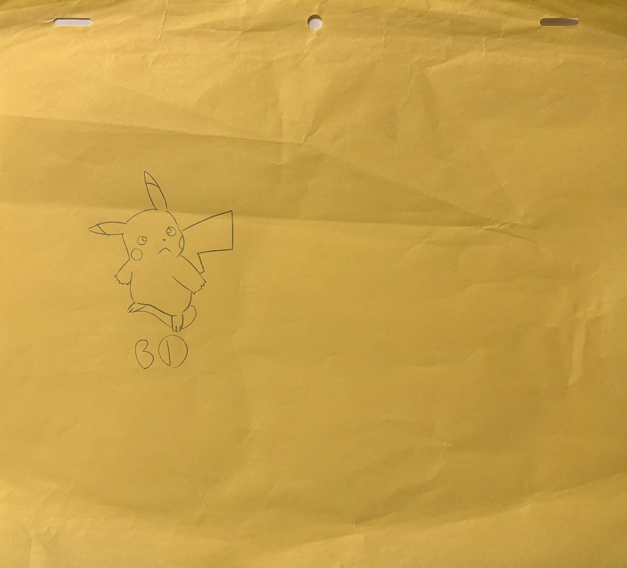 Pokemon Original Drawing (Pikachu)