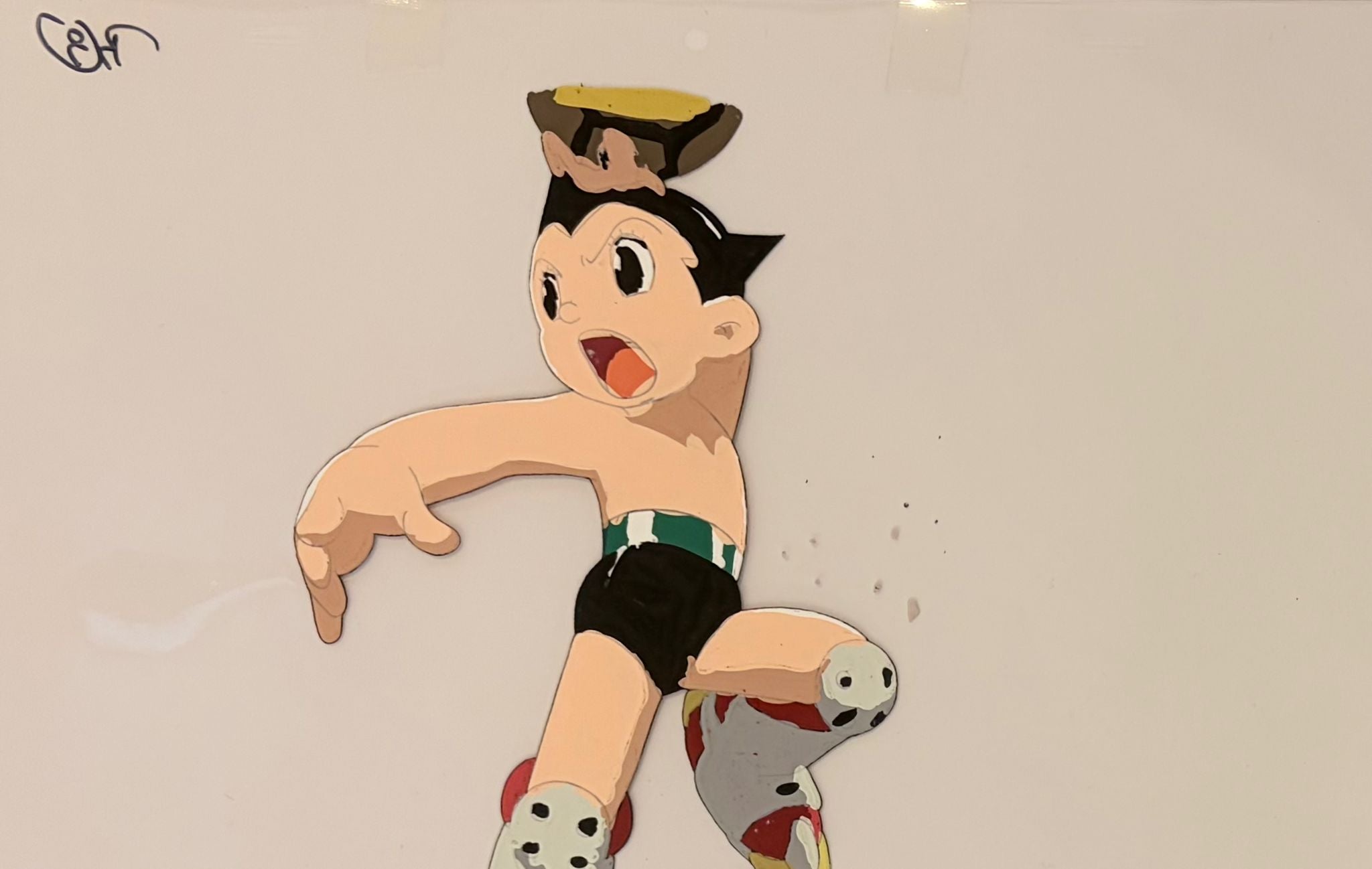 Astro Boy Original Cel and Drawing (Astro Boy / Atom)