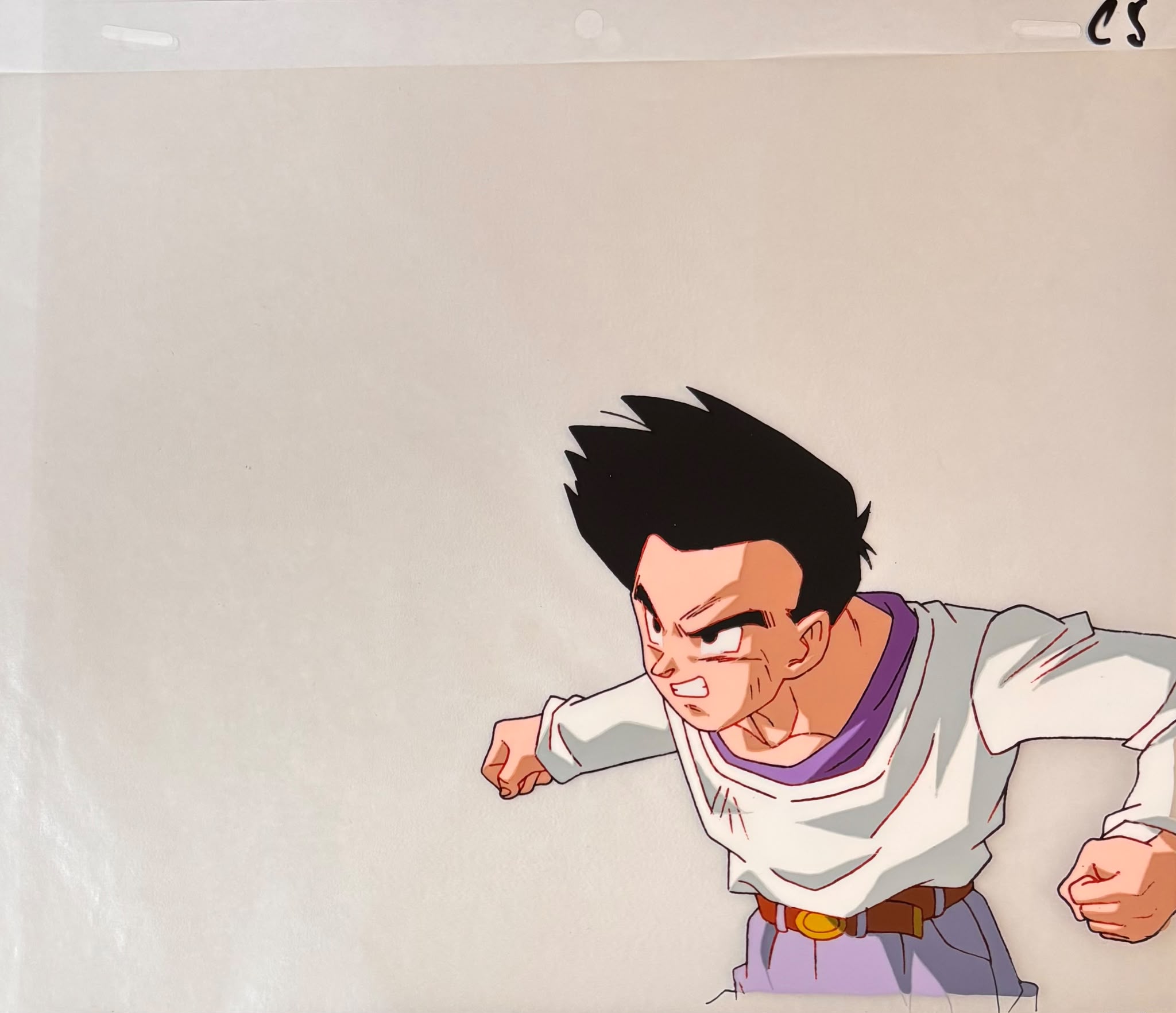 Dragon Ball GT Original Cel & Drawing (Son Goten)