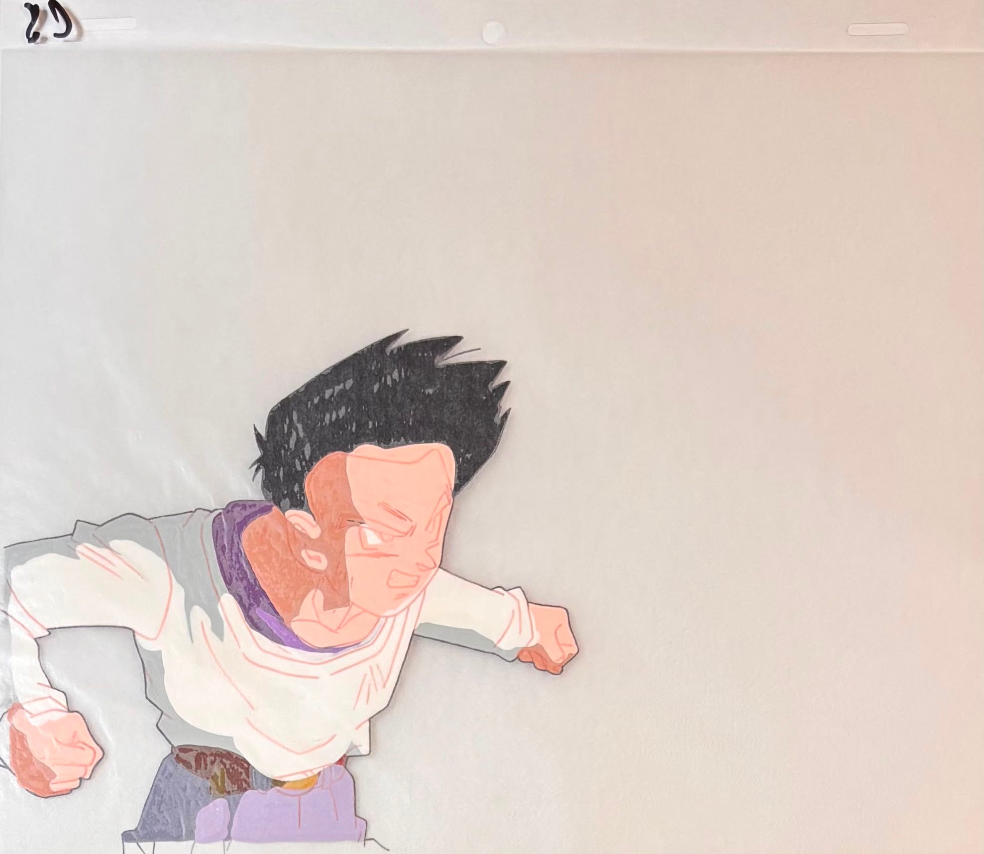 Dragon Ball GT Original Cel & Drawing (Son Goten)