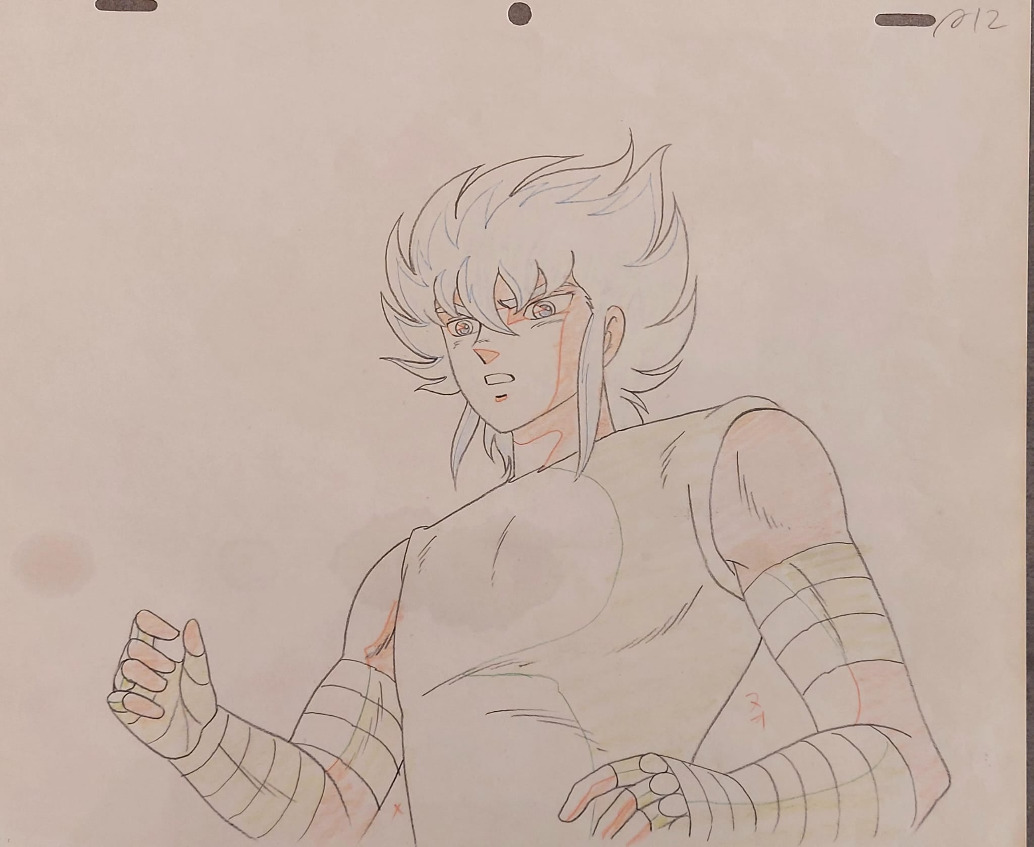 Saint Seiya Original Sketch (Isaac)