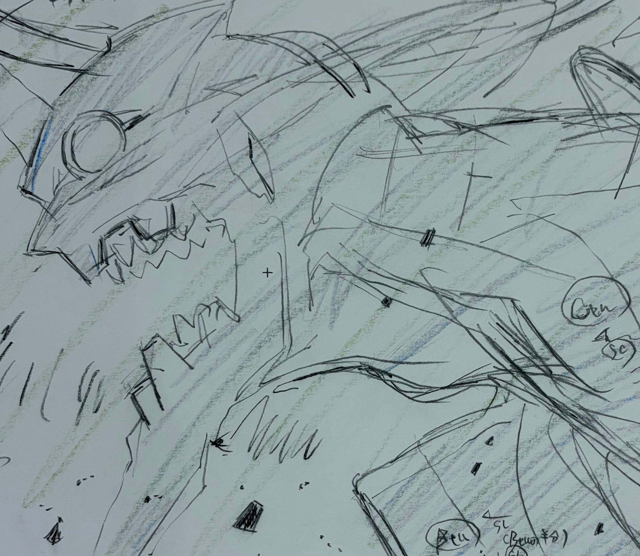 Evangelion: 2.0 You Can (Not) Advance. Original Drawing (Eva-01)