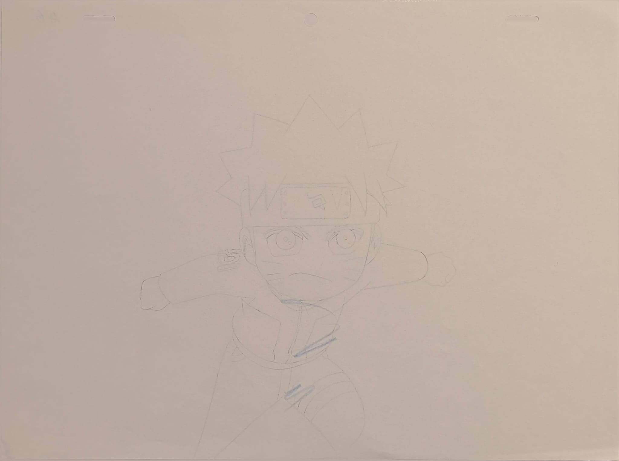 Naruto Original Drawing (Naruto Uzumaki)