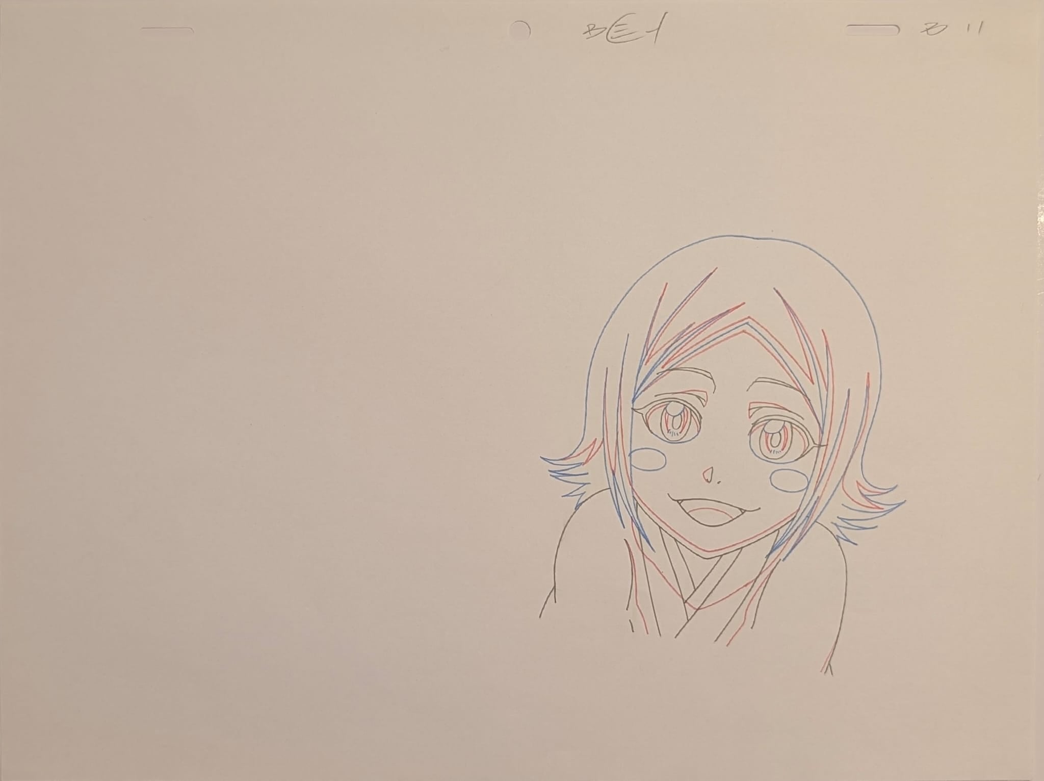 Bleach Original Drawing (Yachiru Kusajishi ) 4-page set