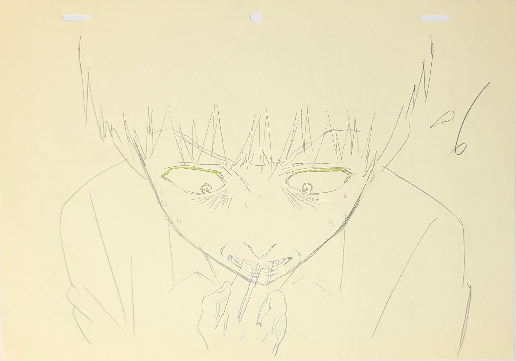 Tokyo Ghoul Original Drawing (Ken Kaneki) 2-page set