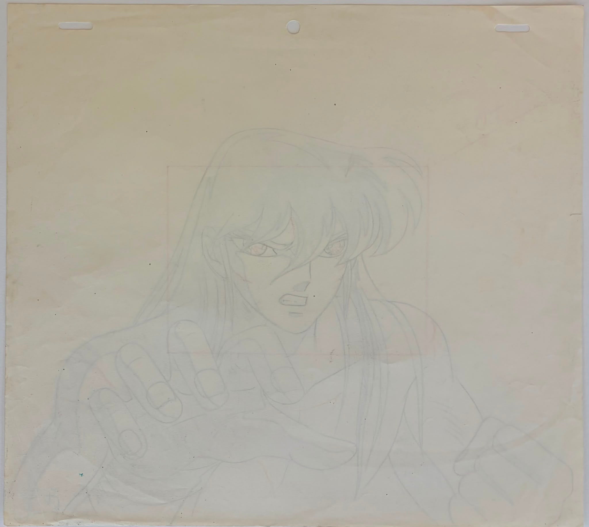 Saint Seiya Original Sketch (Dragon Shiryu)