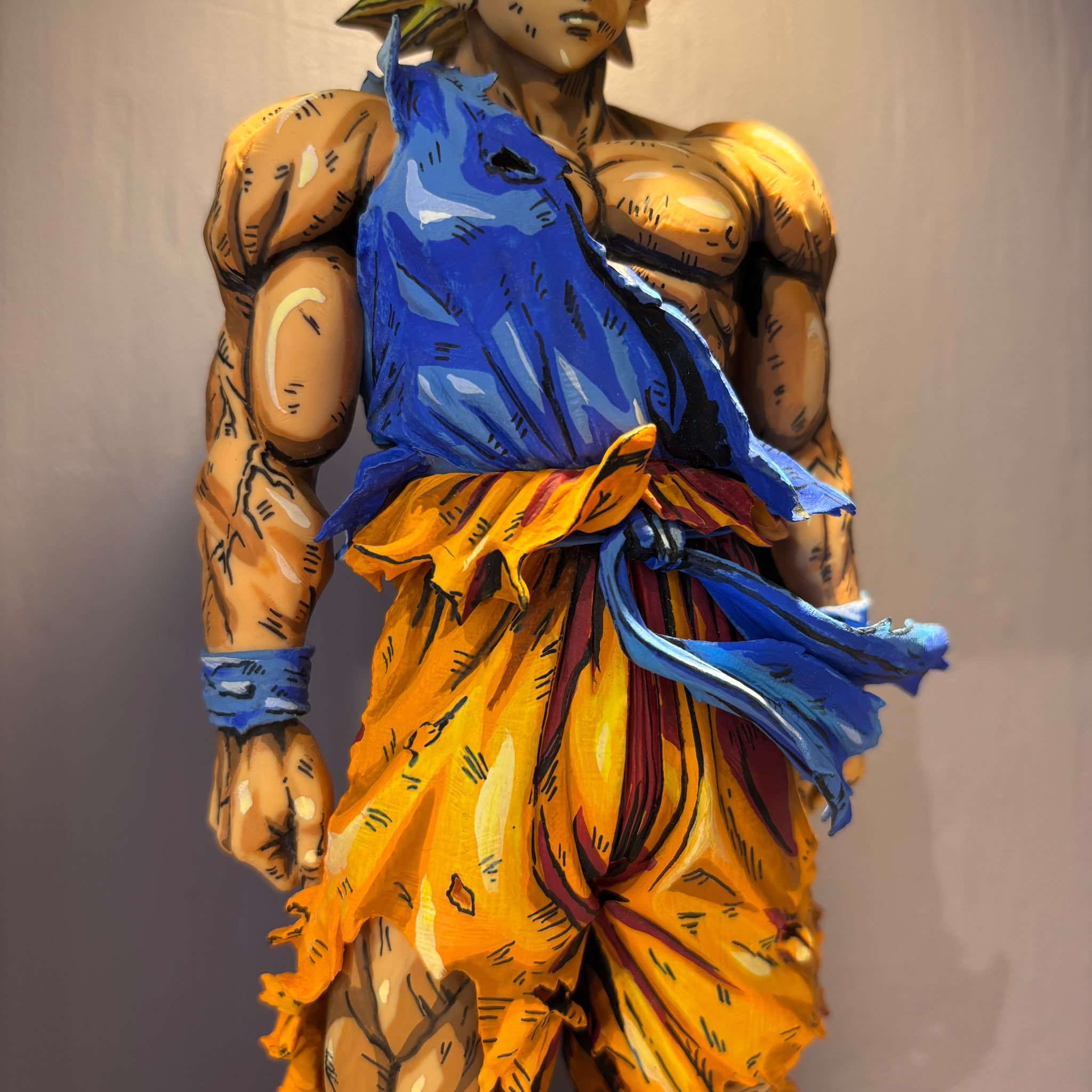Dragon Ball Son Goku Repainted Figure