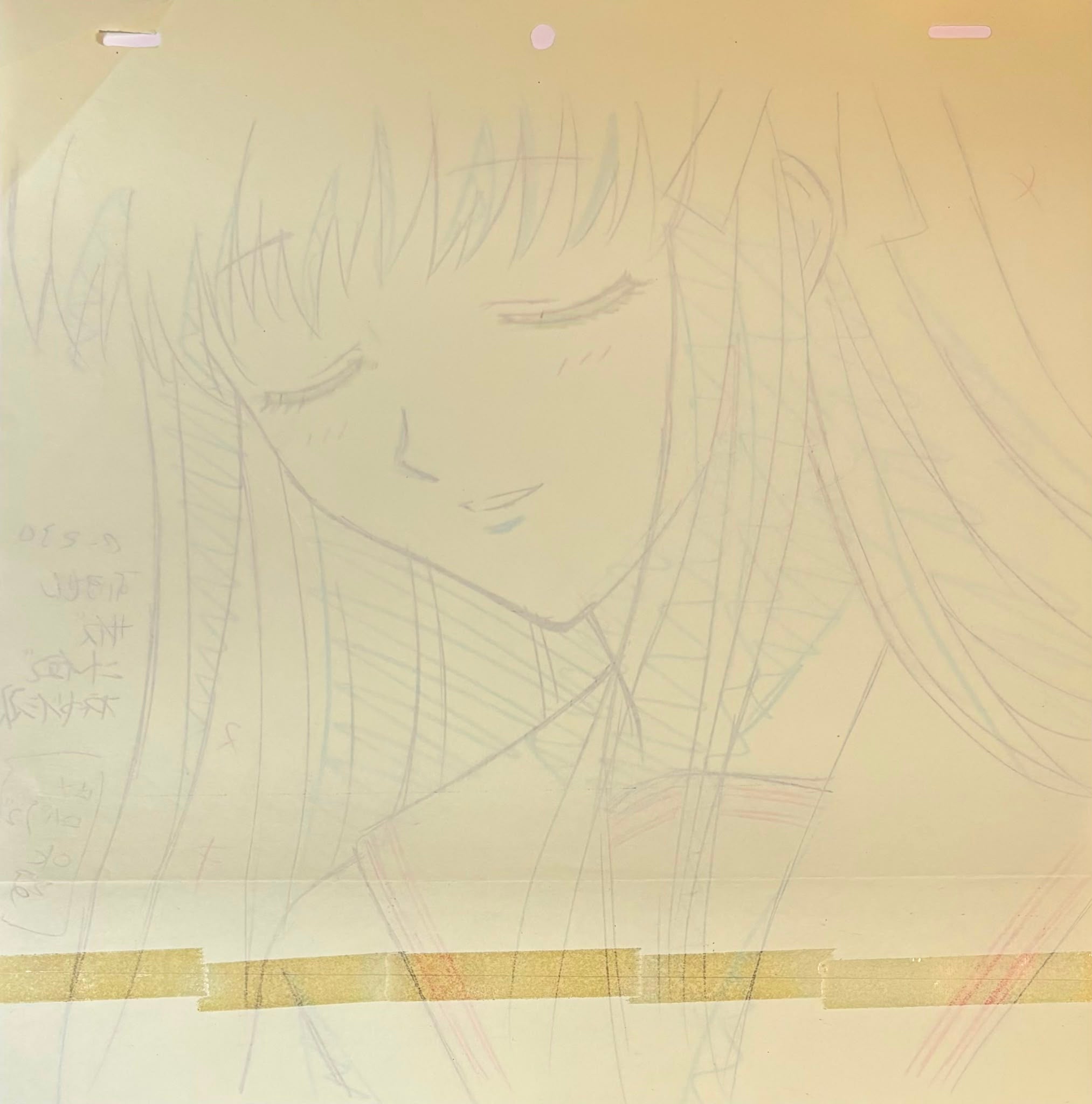 Fruits Basket Original Drawing (Tohru Honda & Ritsu Sohma) 2 page set