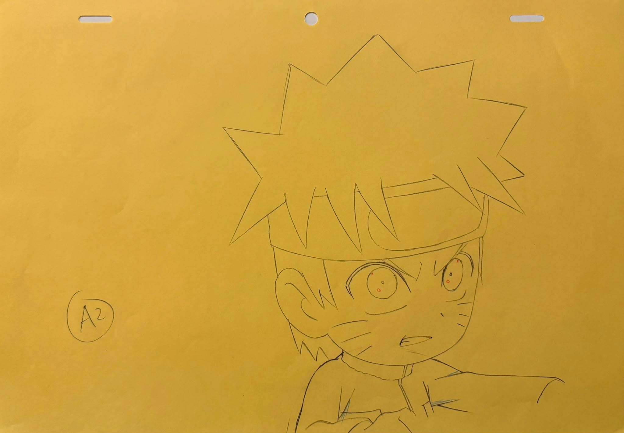 Naruto Original Drawing (Naruto Uzumaki)