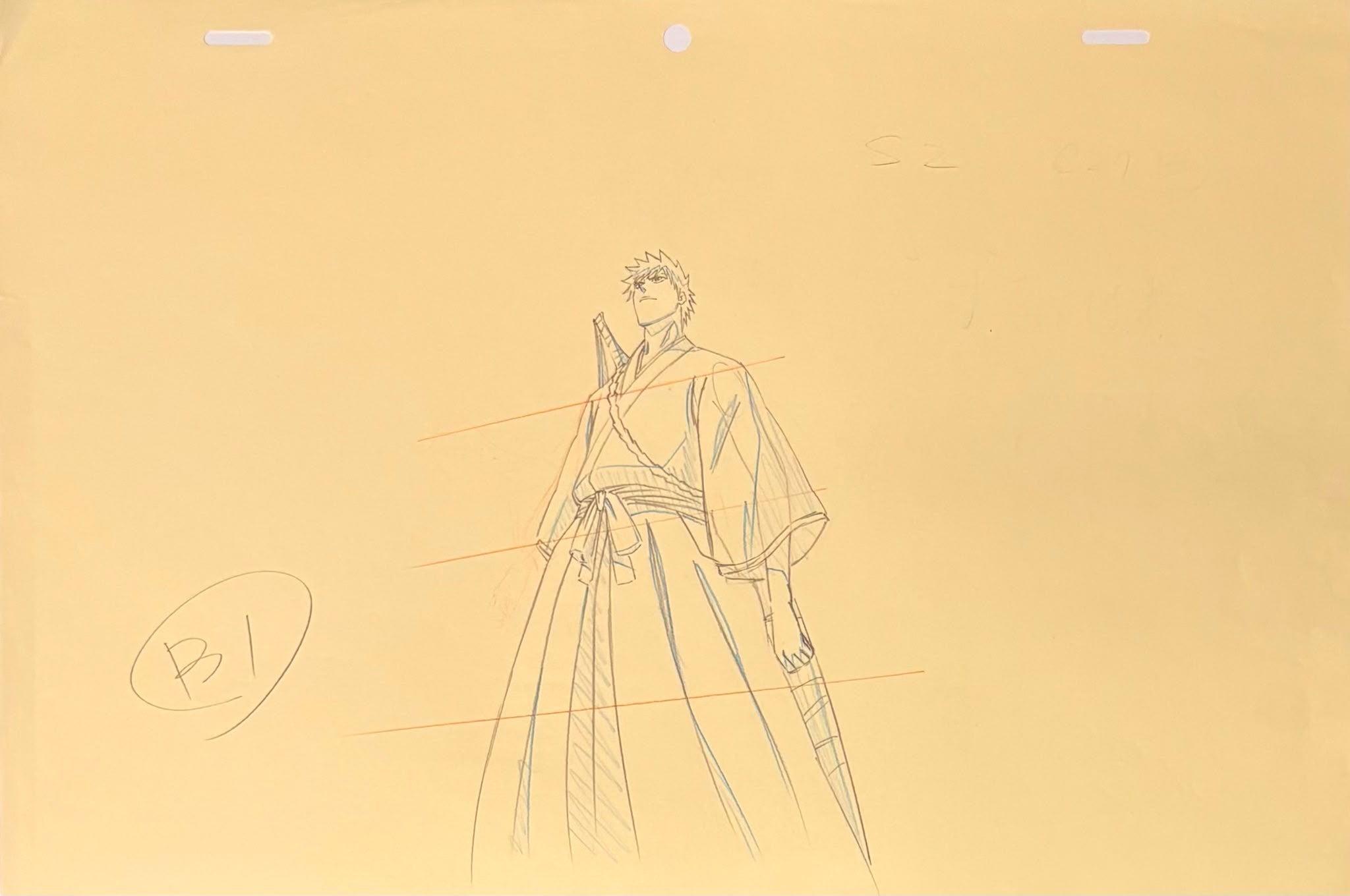 Bleach Original Genga (Ichigo Kurosaki) 10-Piece Set